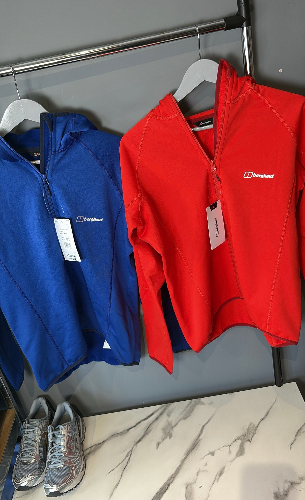 Mens berghaus jackets (fleece inside)