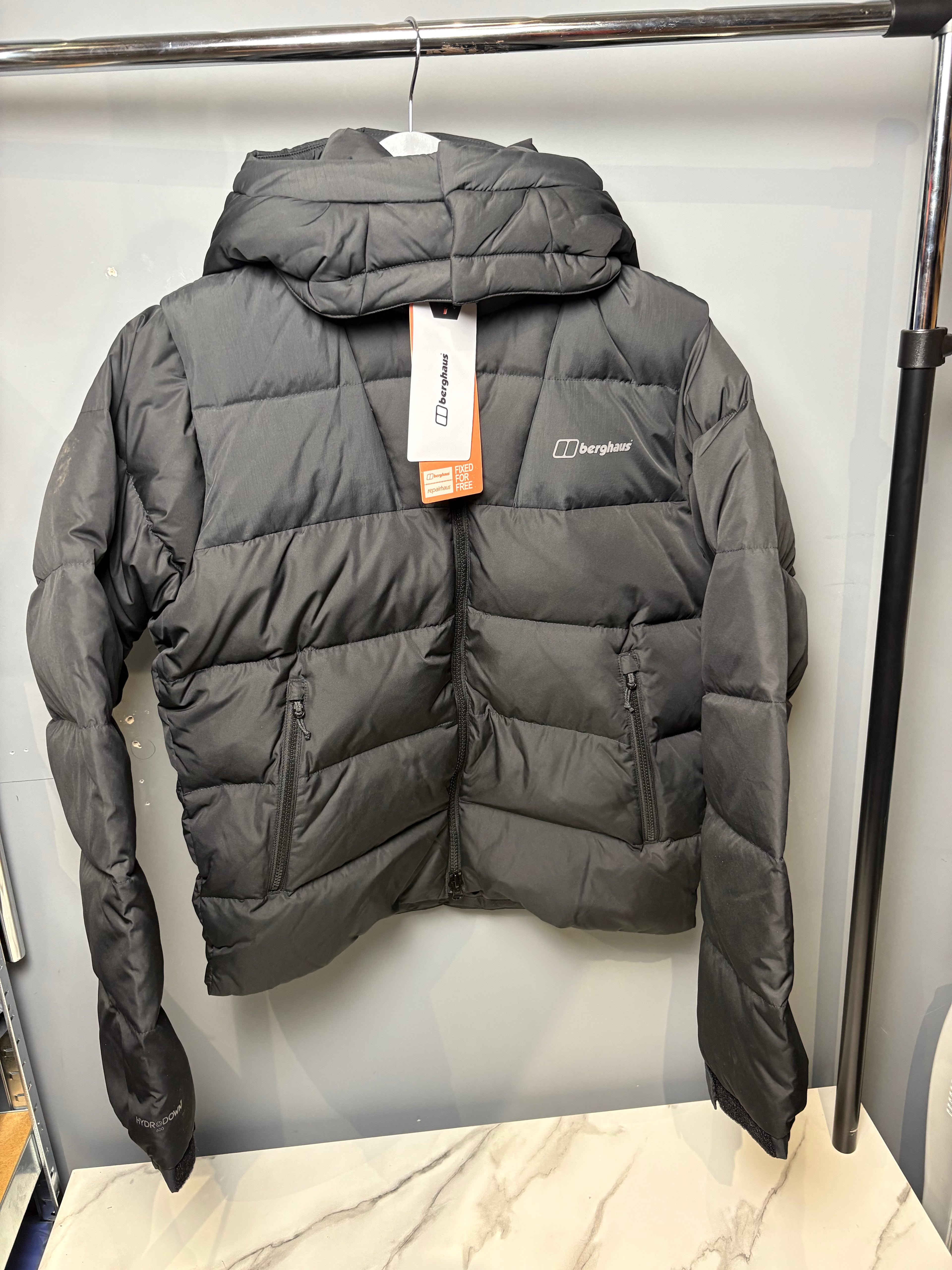 Exploration berghaus puffer coat charcoal