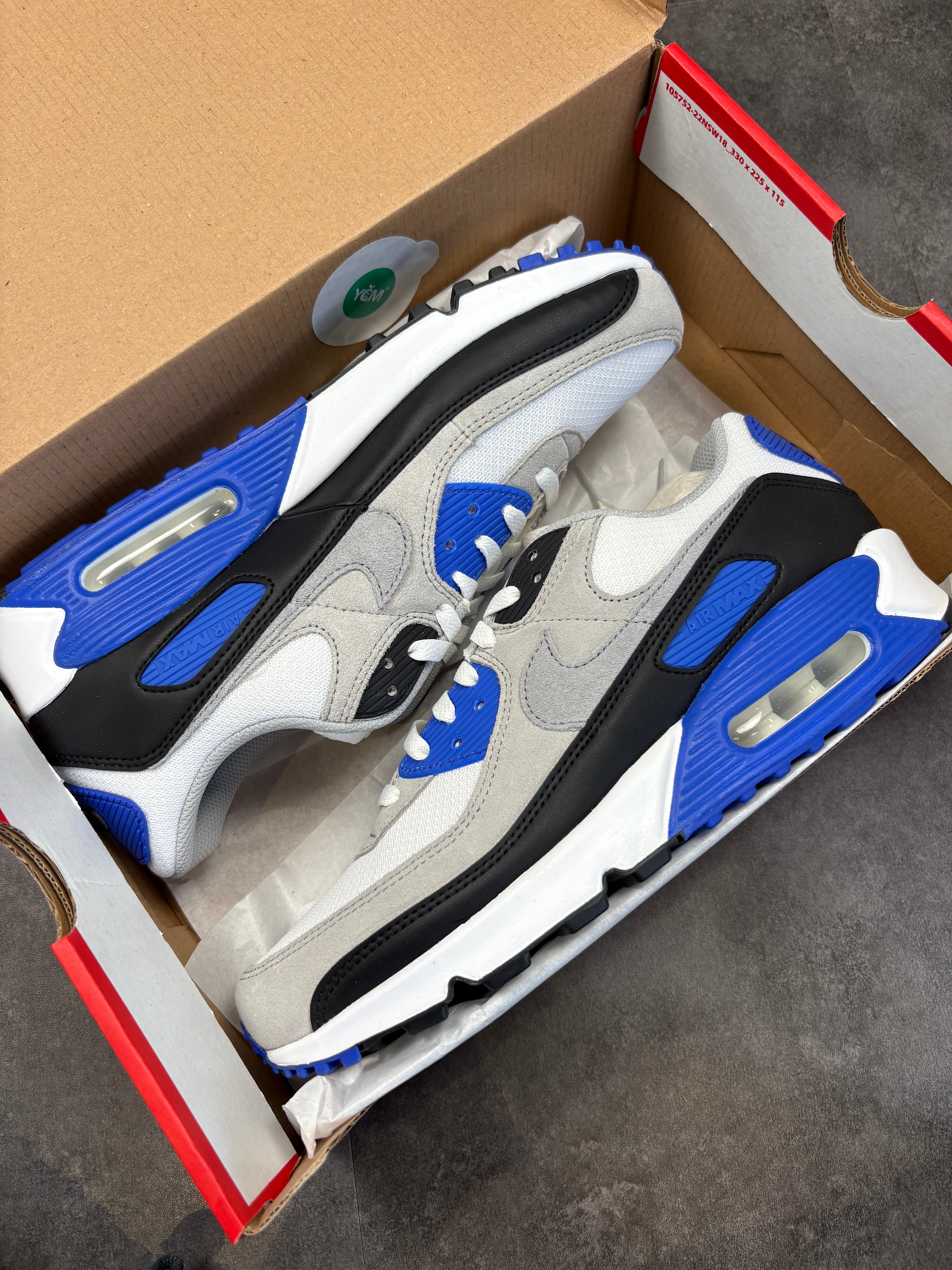 Royal blue air max 90
