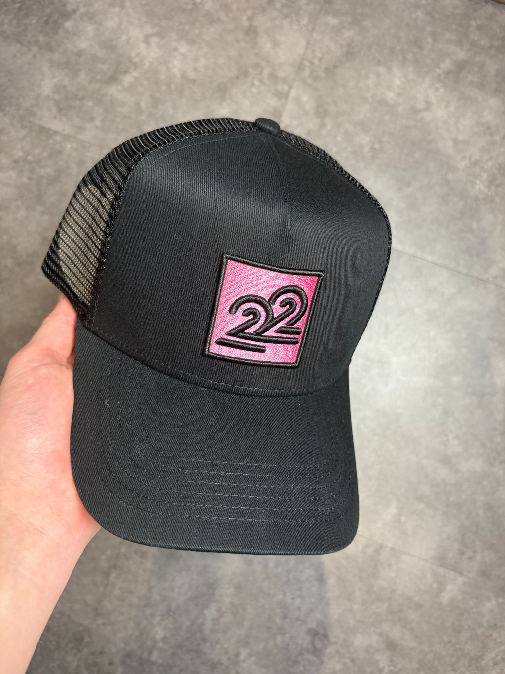 22Union Box Logo Cap "Pink"