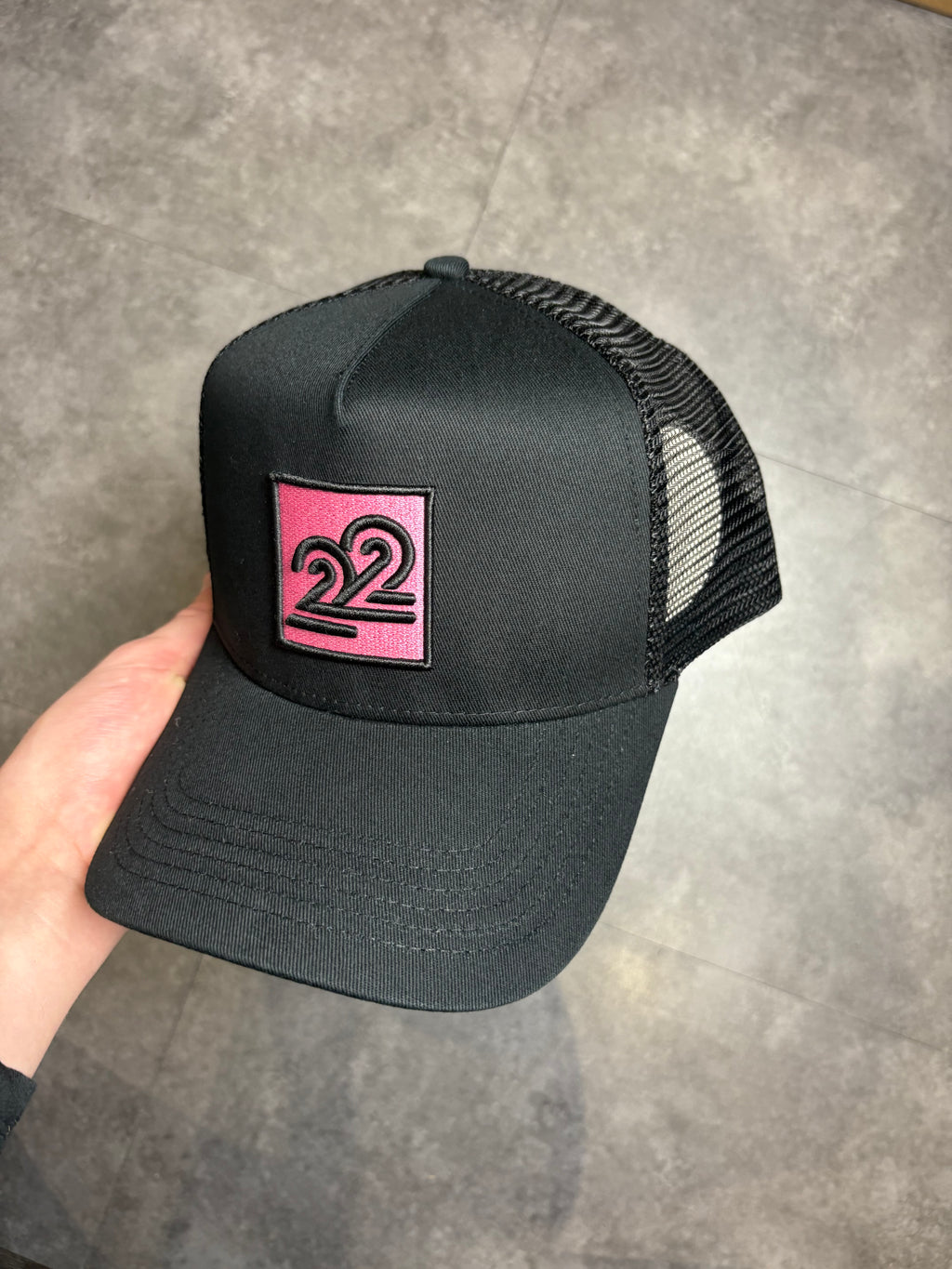 22Union Box Logo Cap "Pink"