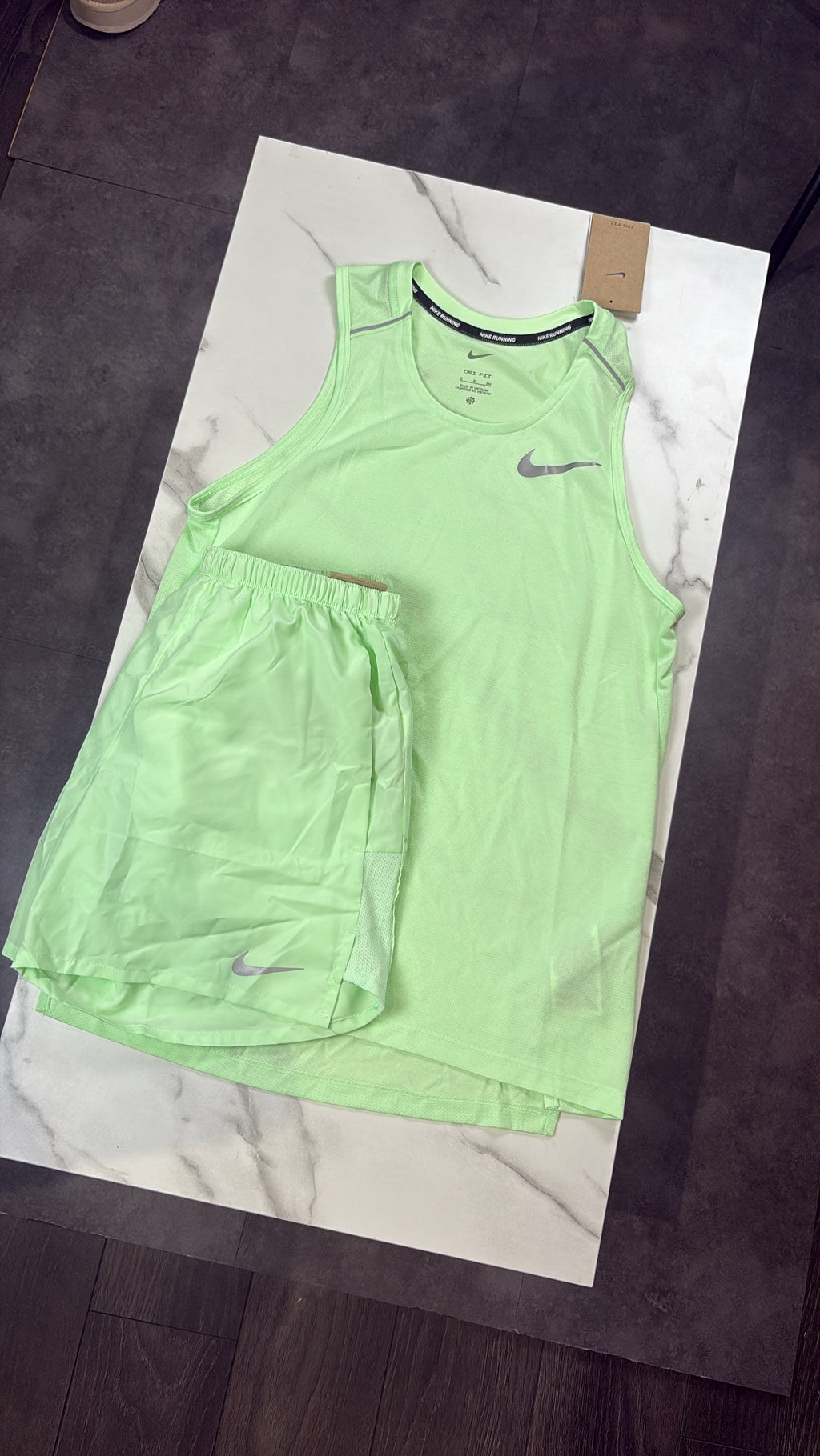 Ghost green nike miller vest set