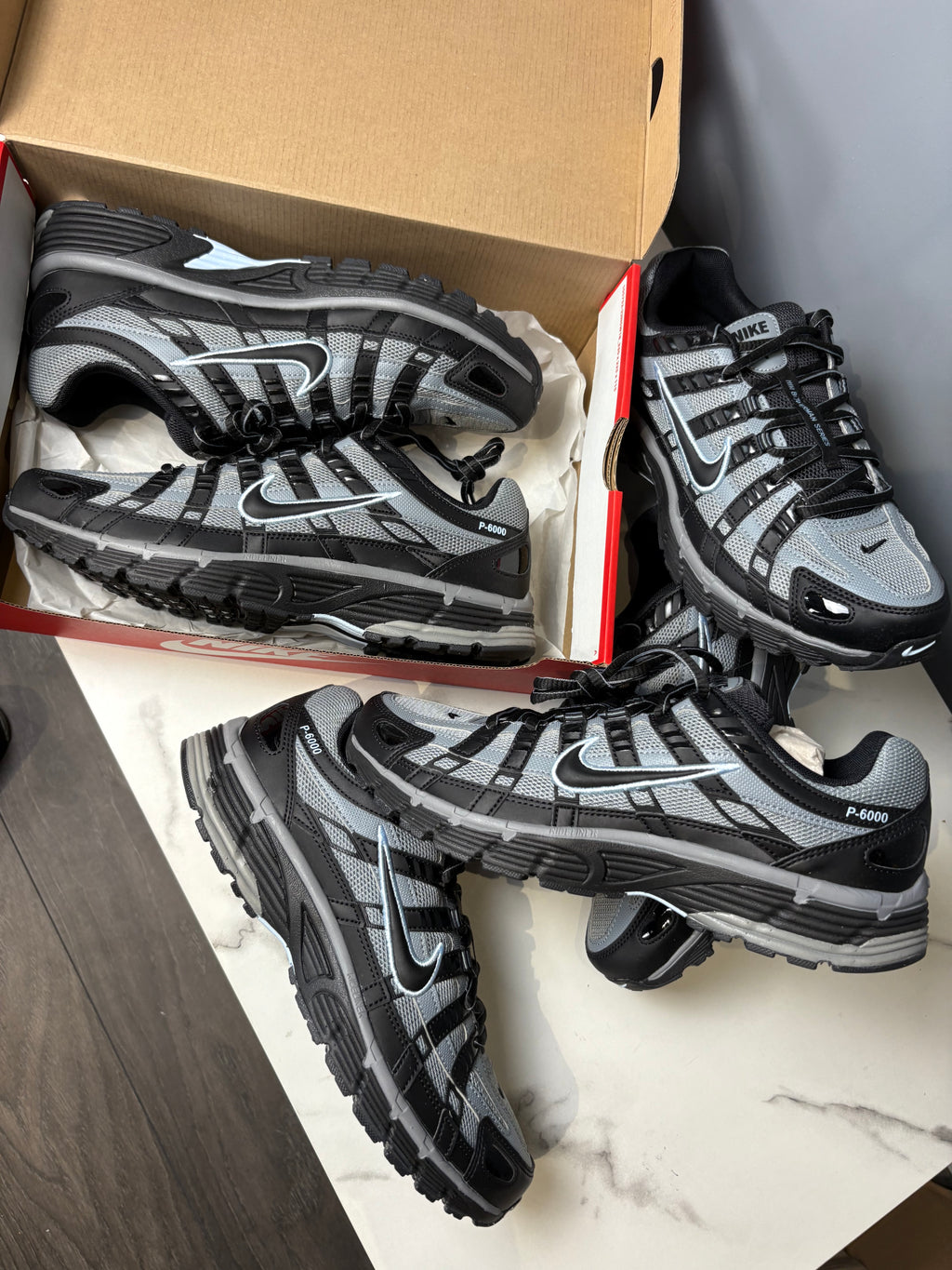Black cool grey p6000 nike