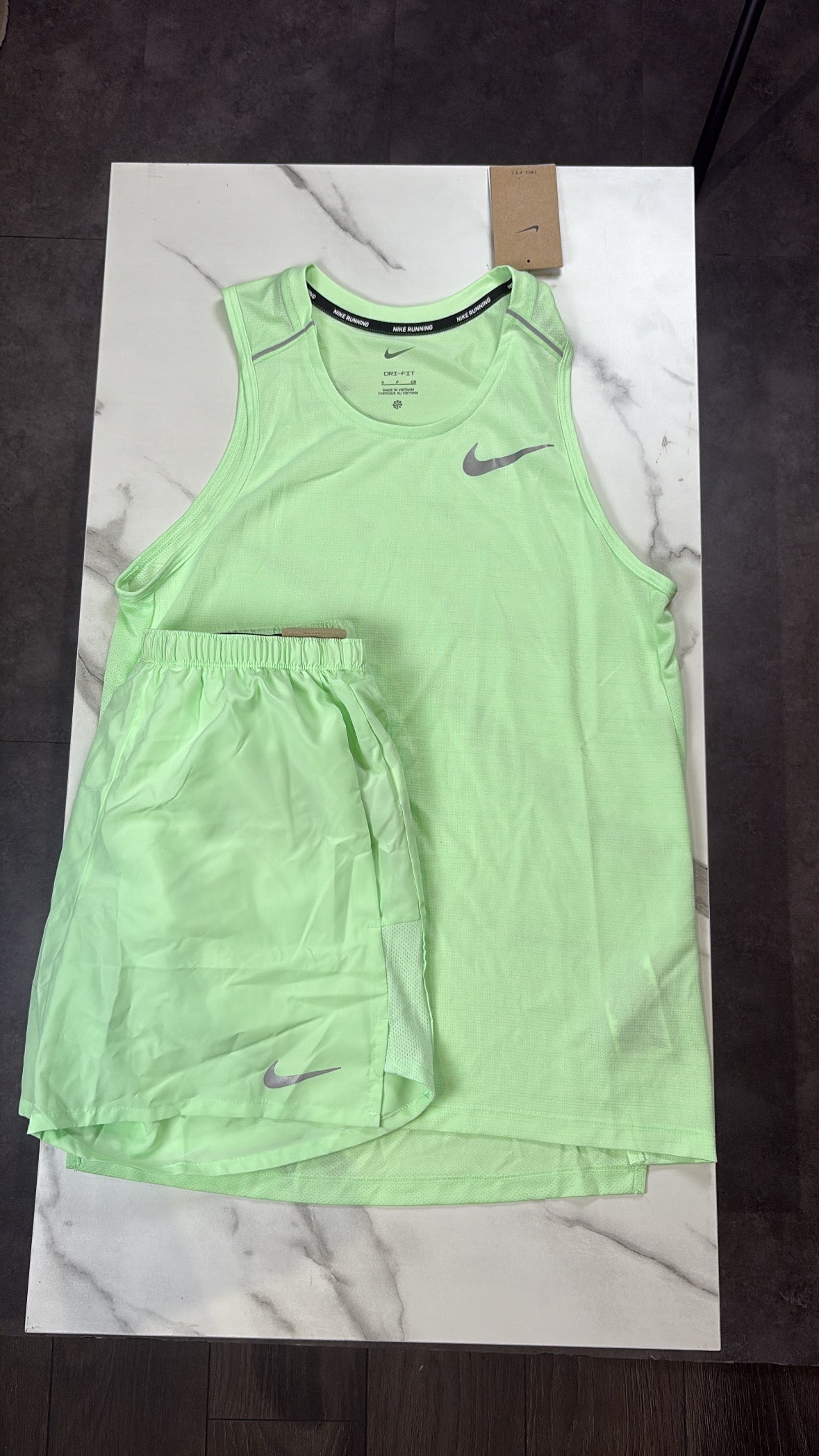 Ghost green nike miller vest set