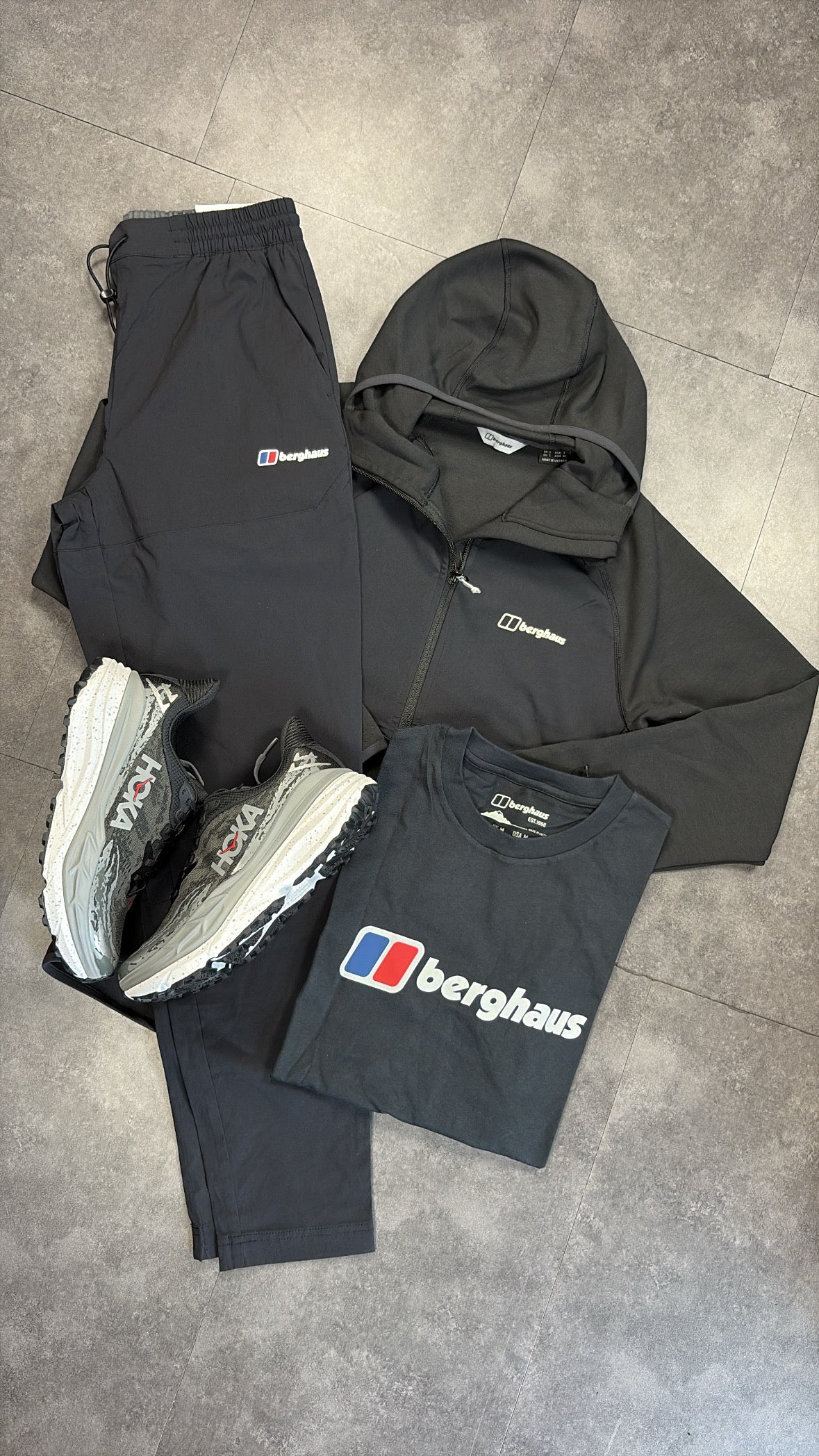 Berghaus Skelbo tracksuit "black"
