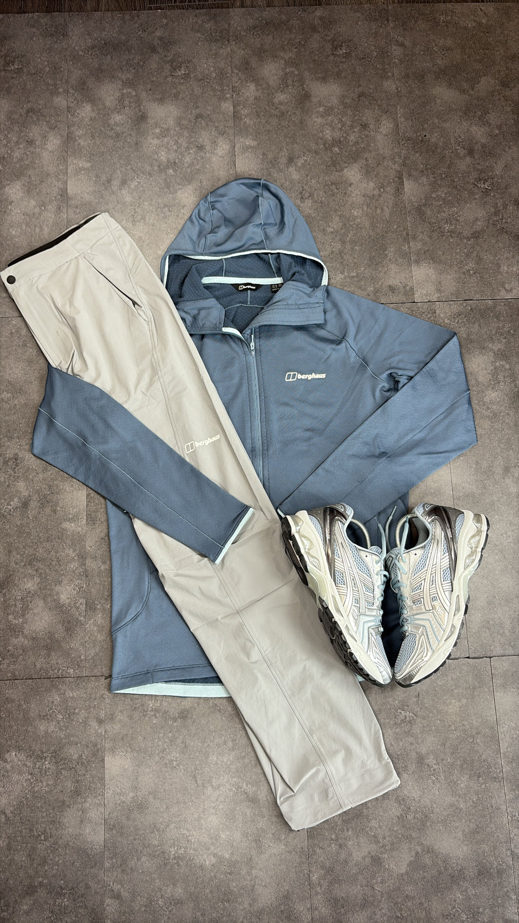 Berghaus fleece tracksuit "dark blue/Grey"