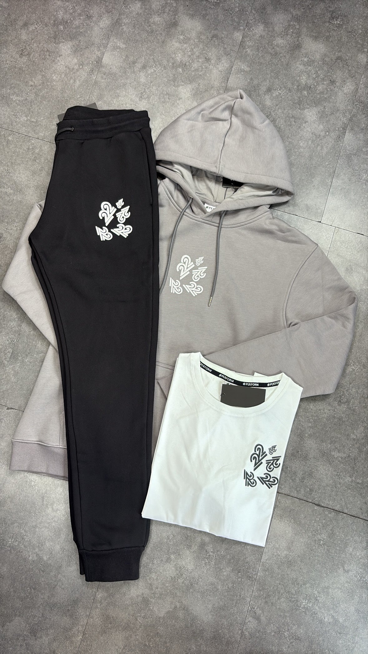 22Union hoodie tracksuit "wolf grey"