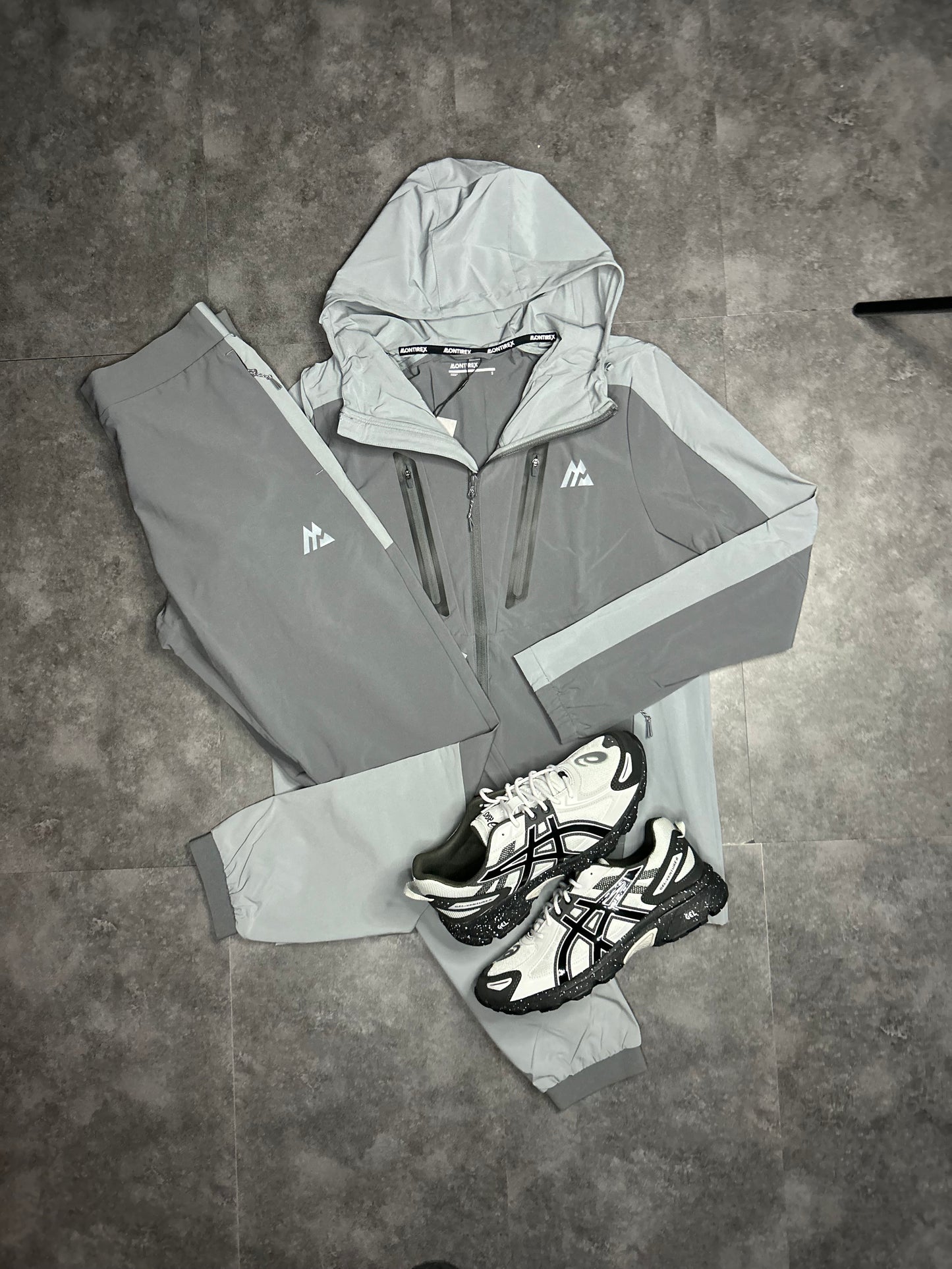 Grey montirex tracksuit