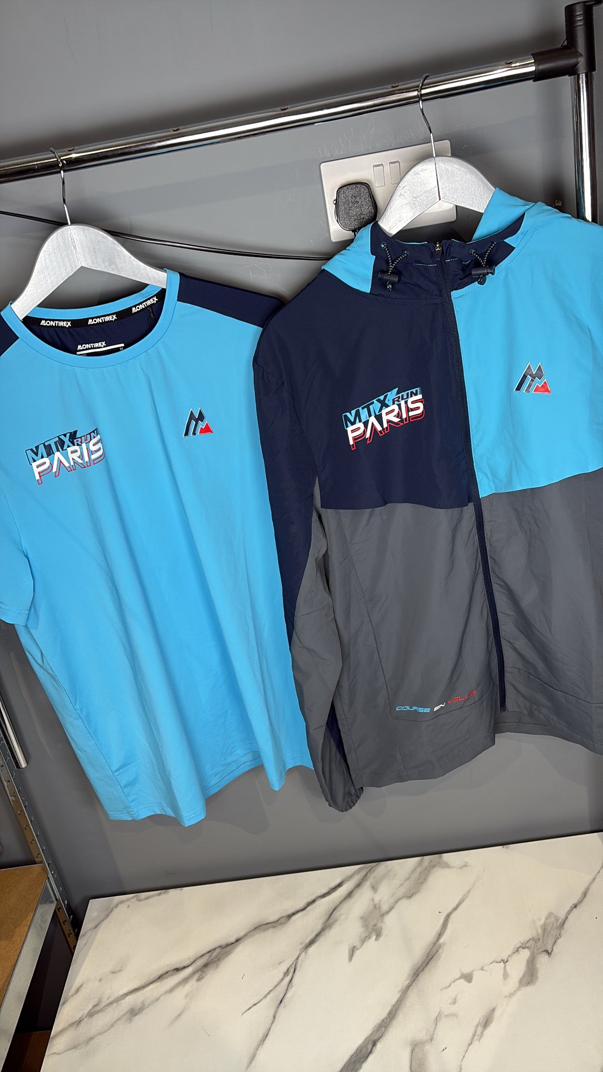 Paris montirex jacket and tee