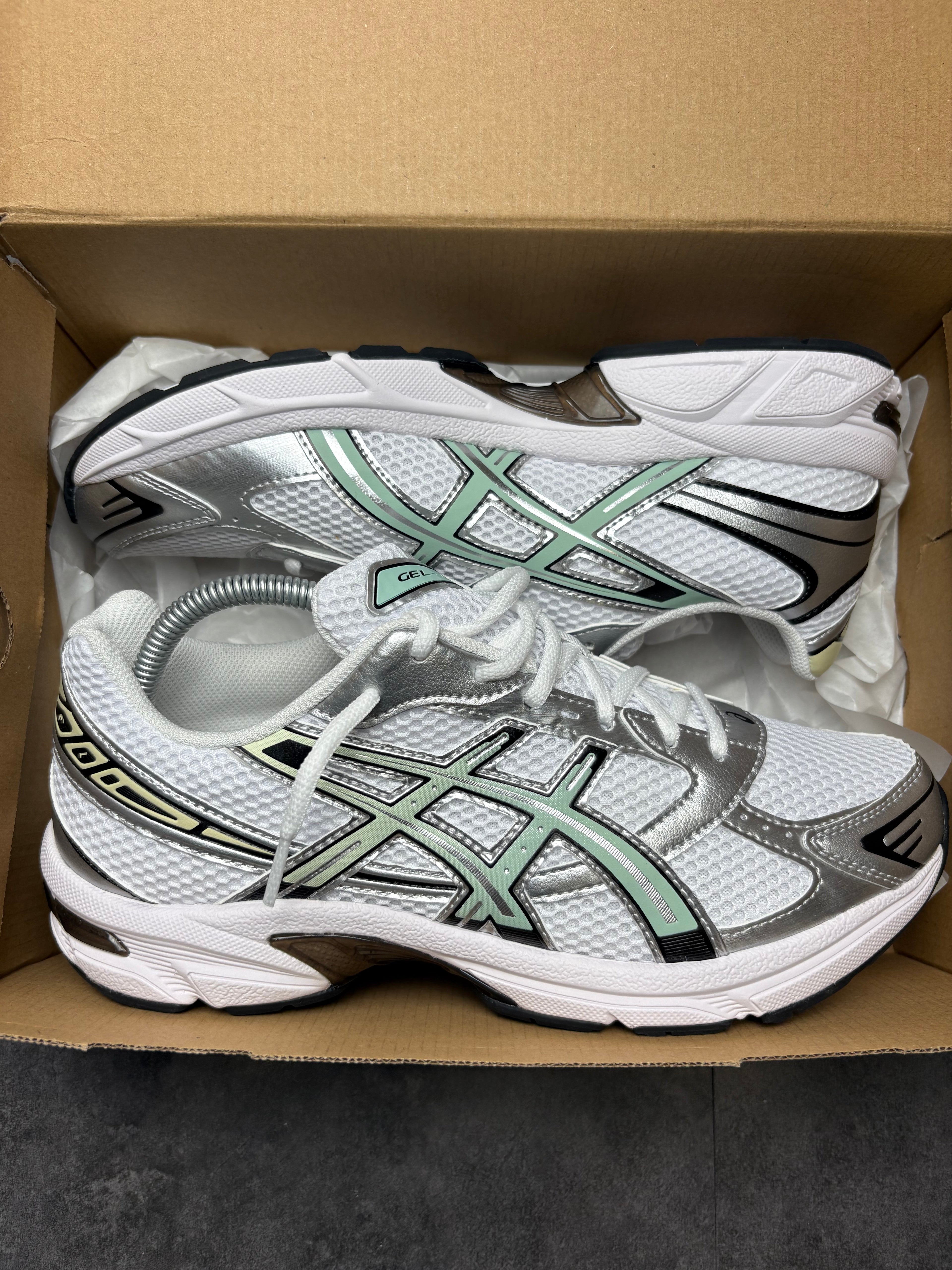 ASICS gel 1130 "white/Verdigris"