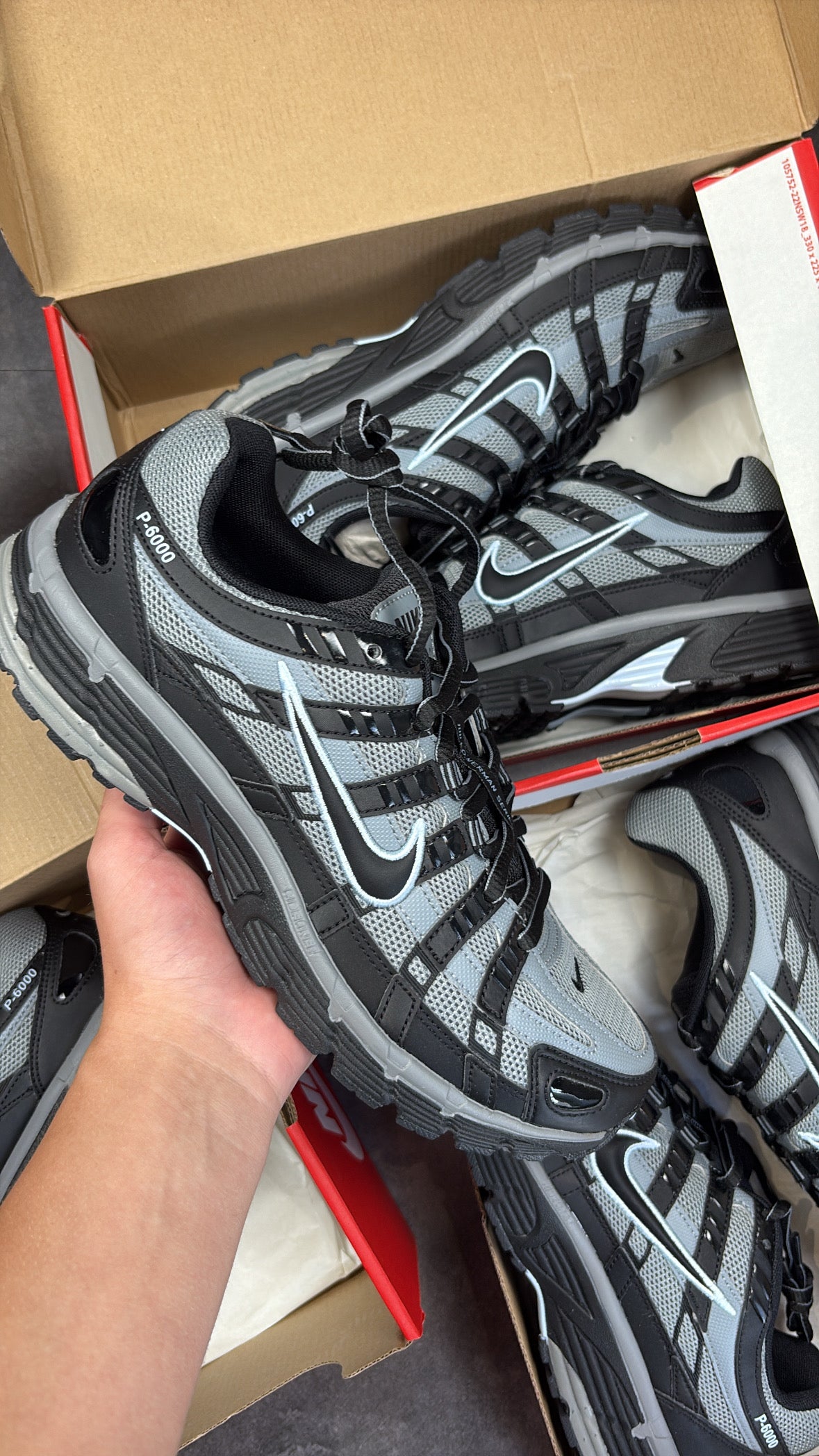Black cool grey p6000 nike