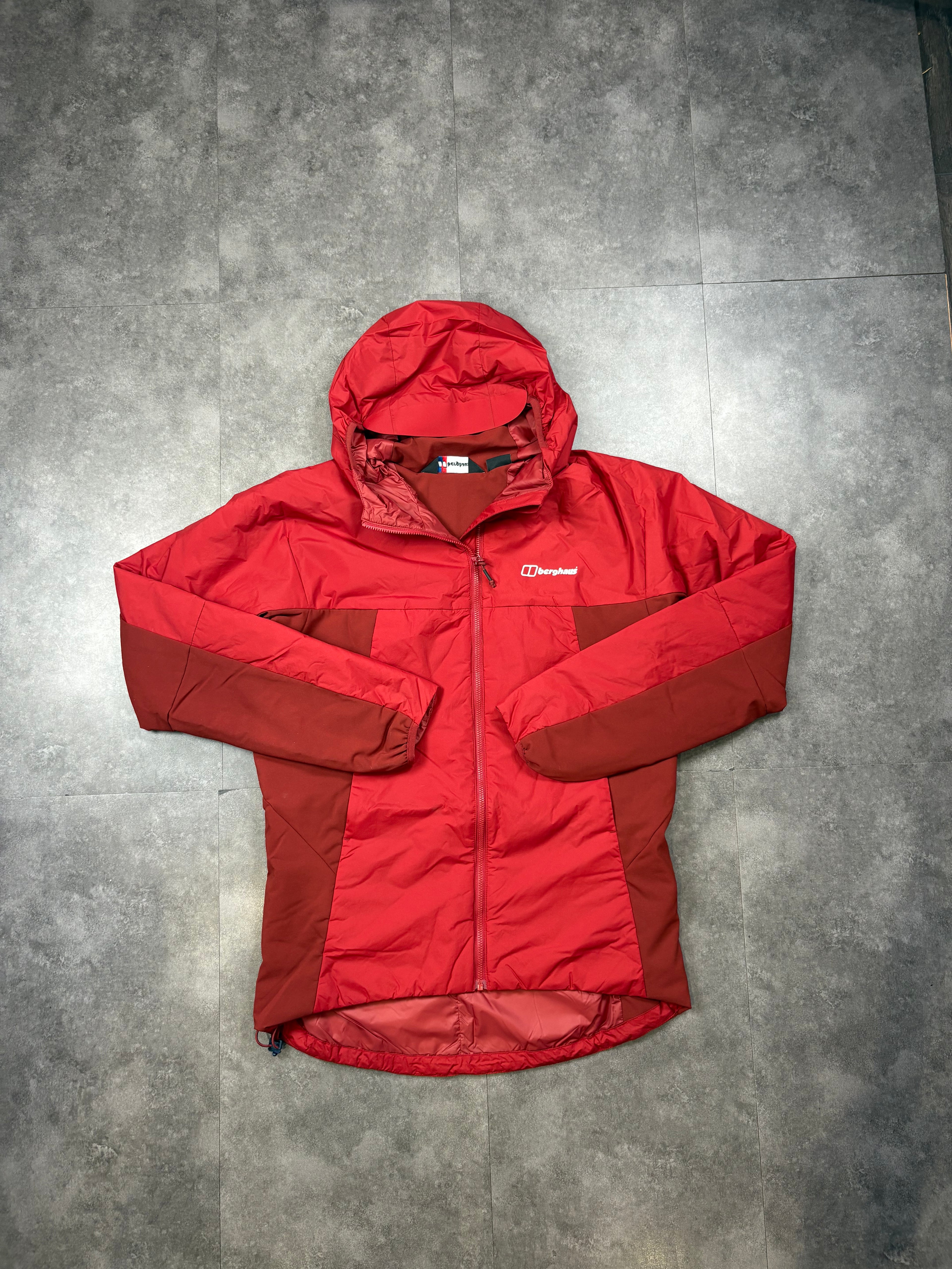 Mens burnt red berghaus hybrid set