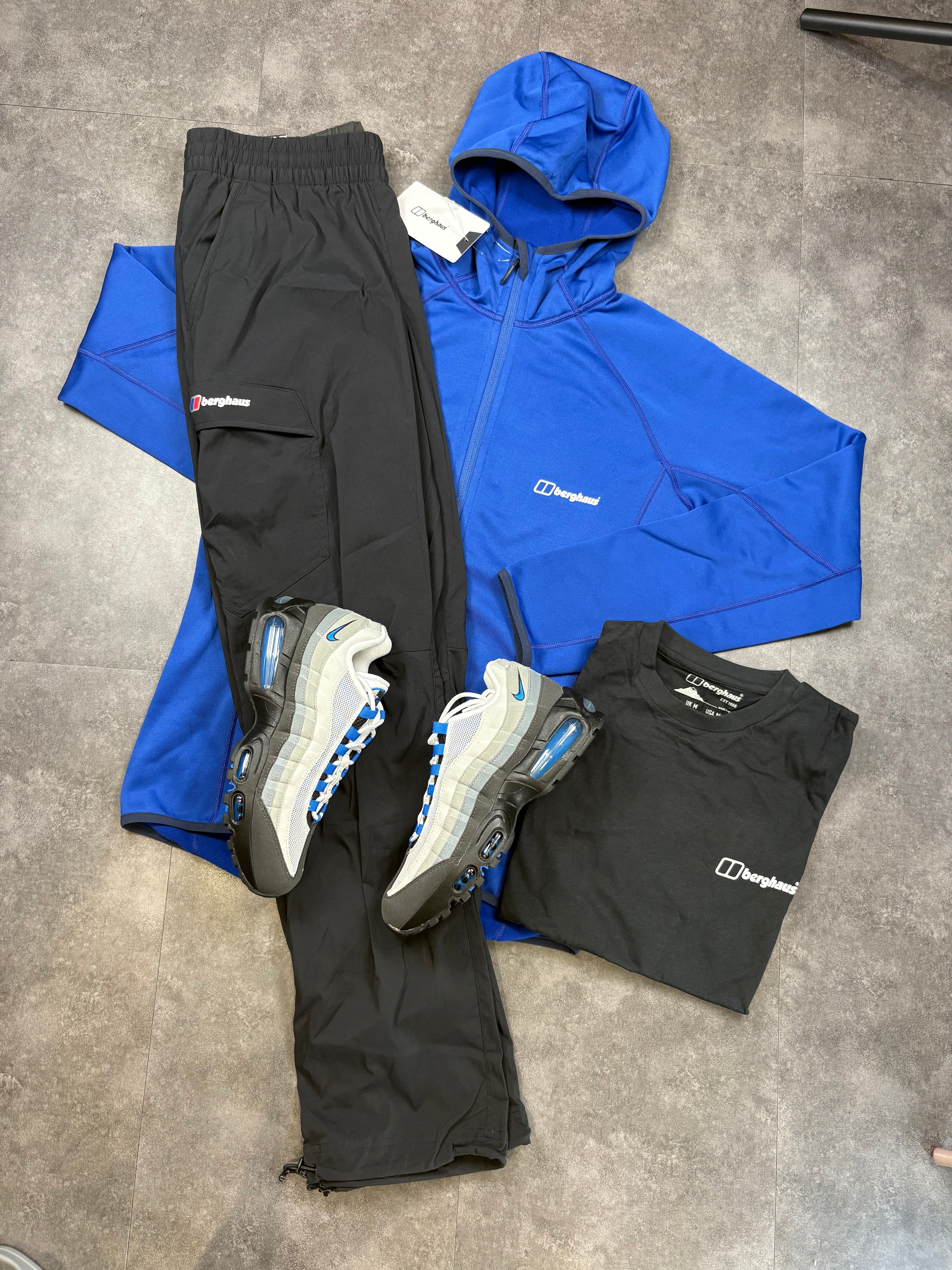 Mens blue berghaus 3 pc