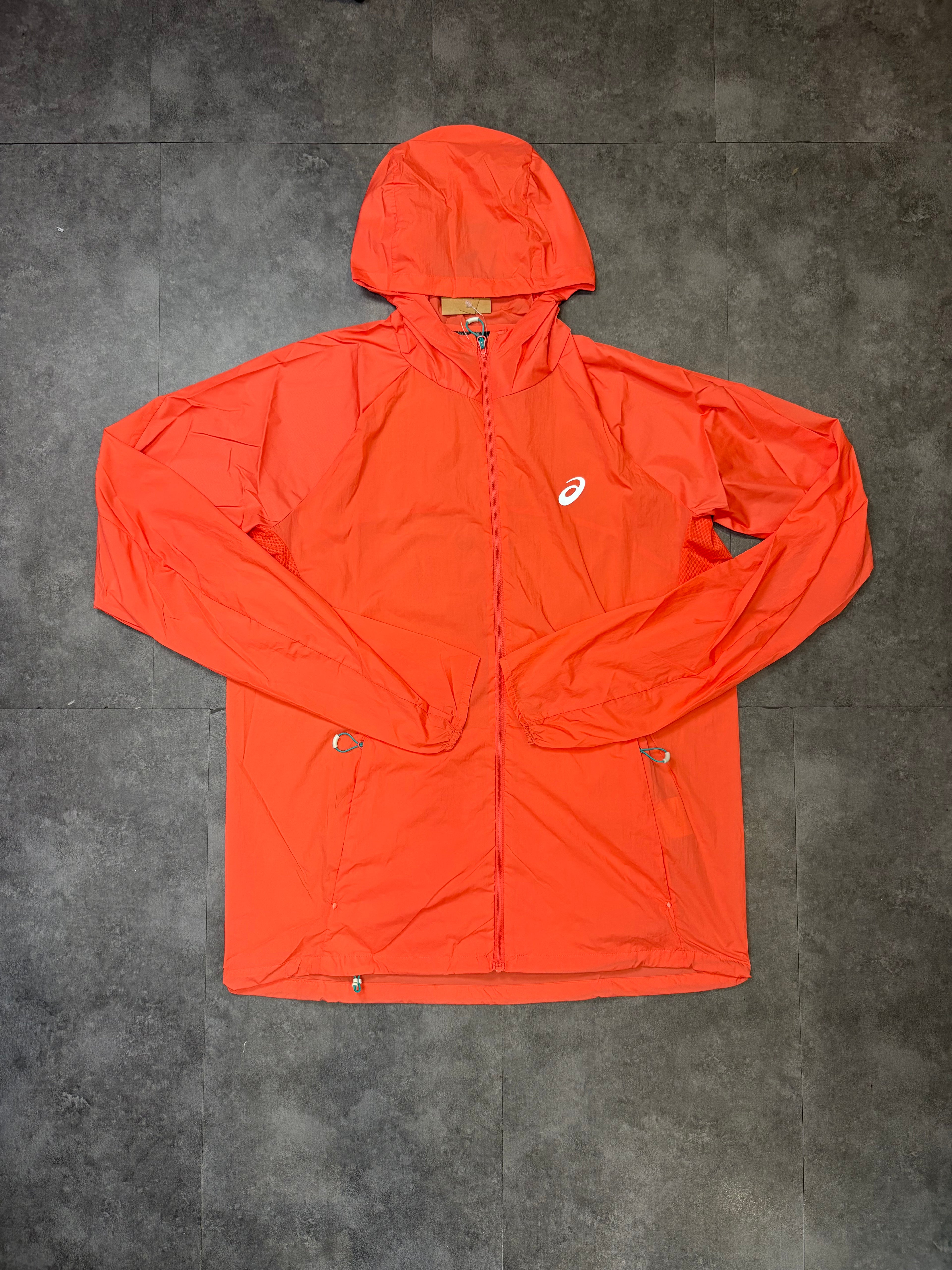 ASICS road jacket "coral"