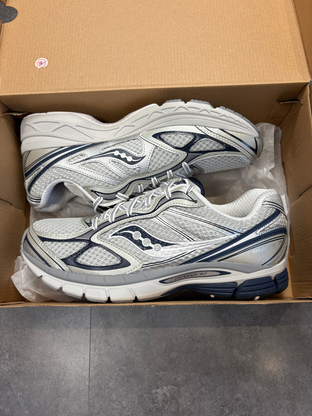 Saucony pro grid omni "navy/Grey"