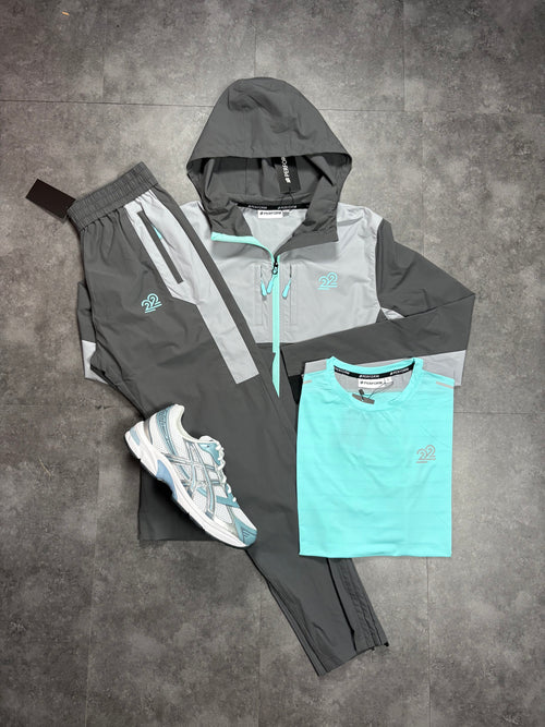 22 Union Cuban set- aqua