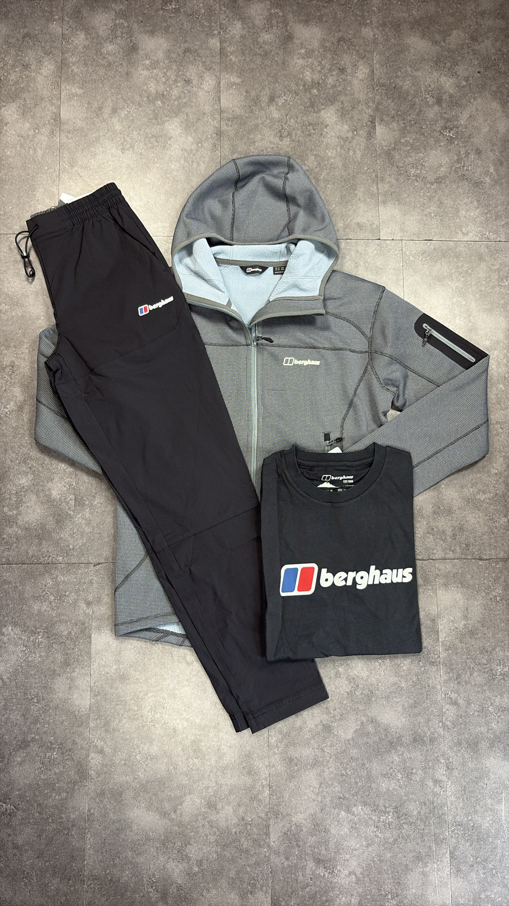 Berghaus cushion tracksuit "grey/black"