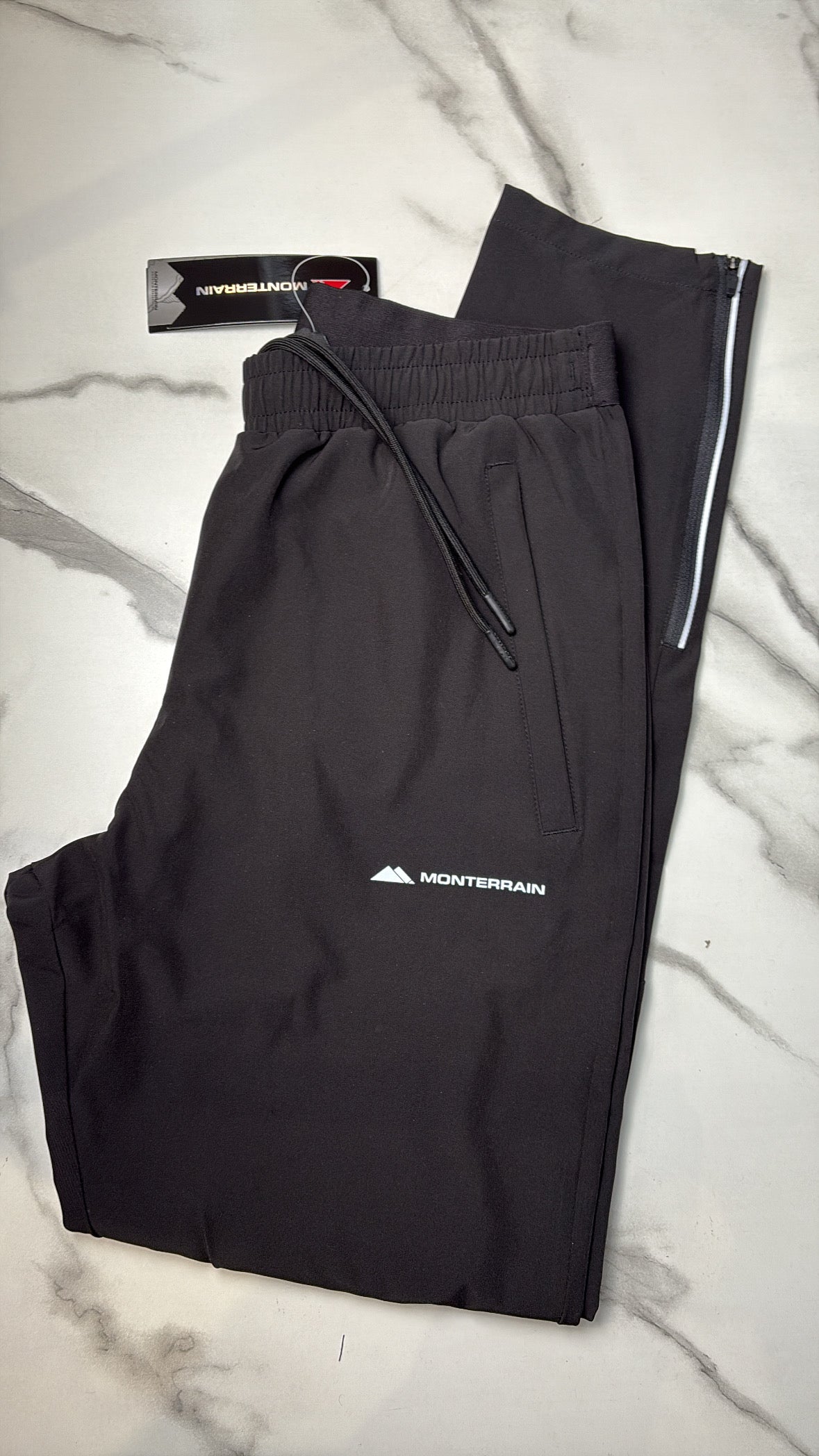 Mens black Monterrain pants