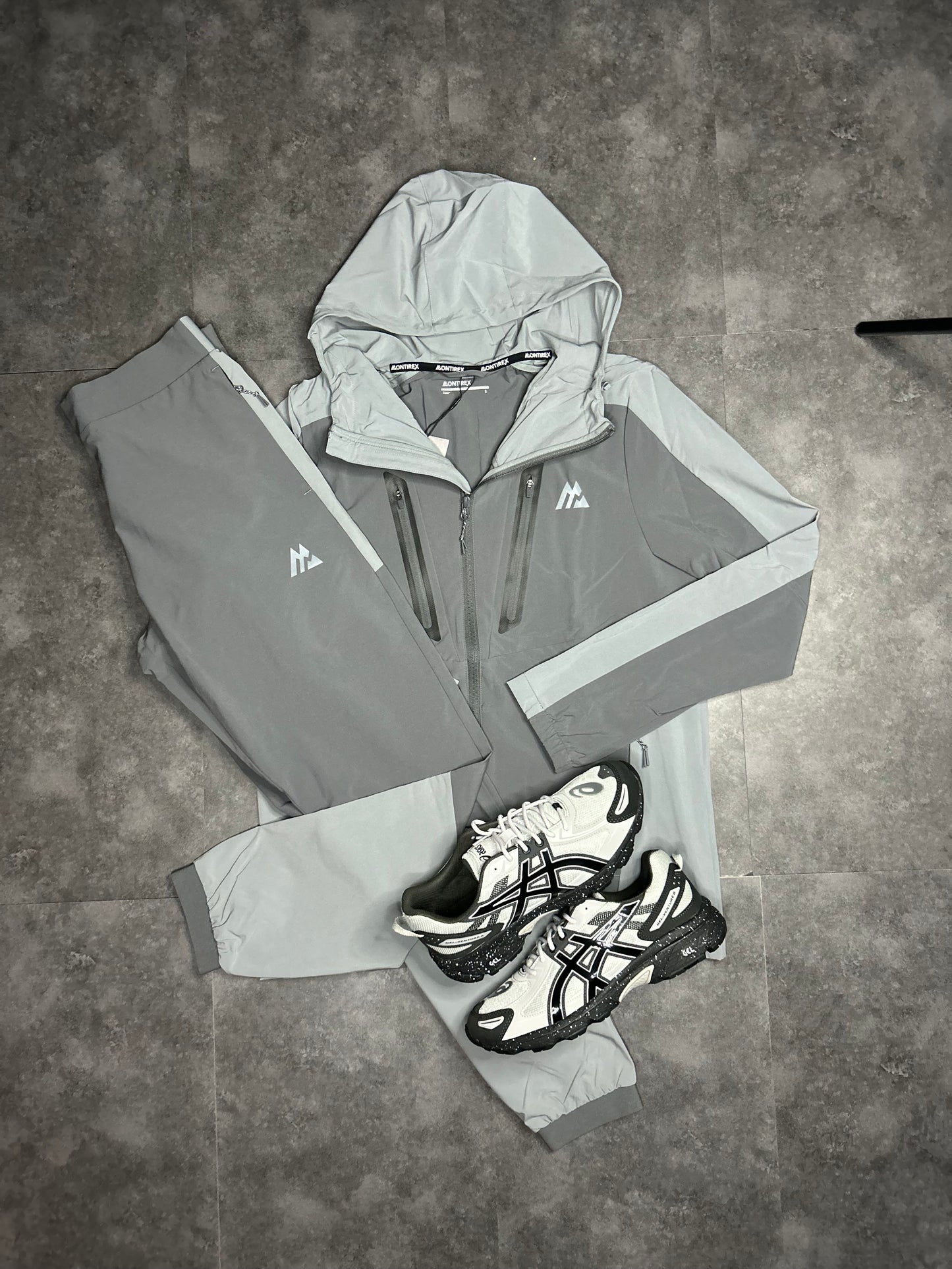 Grey montirex tracksuit