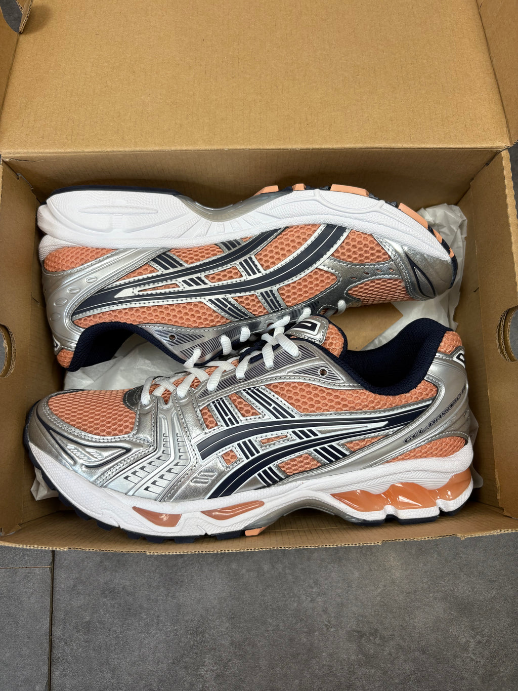 ASICS gel keyano "sepia/Pure silver