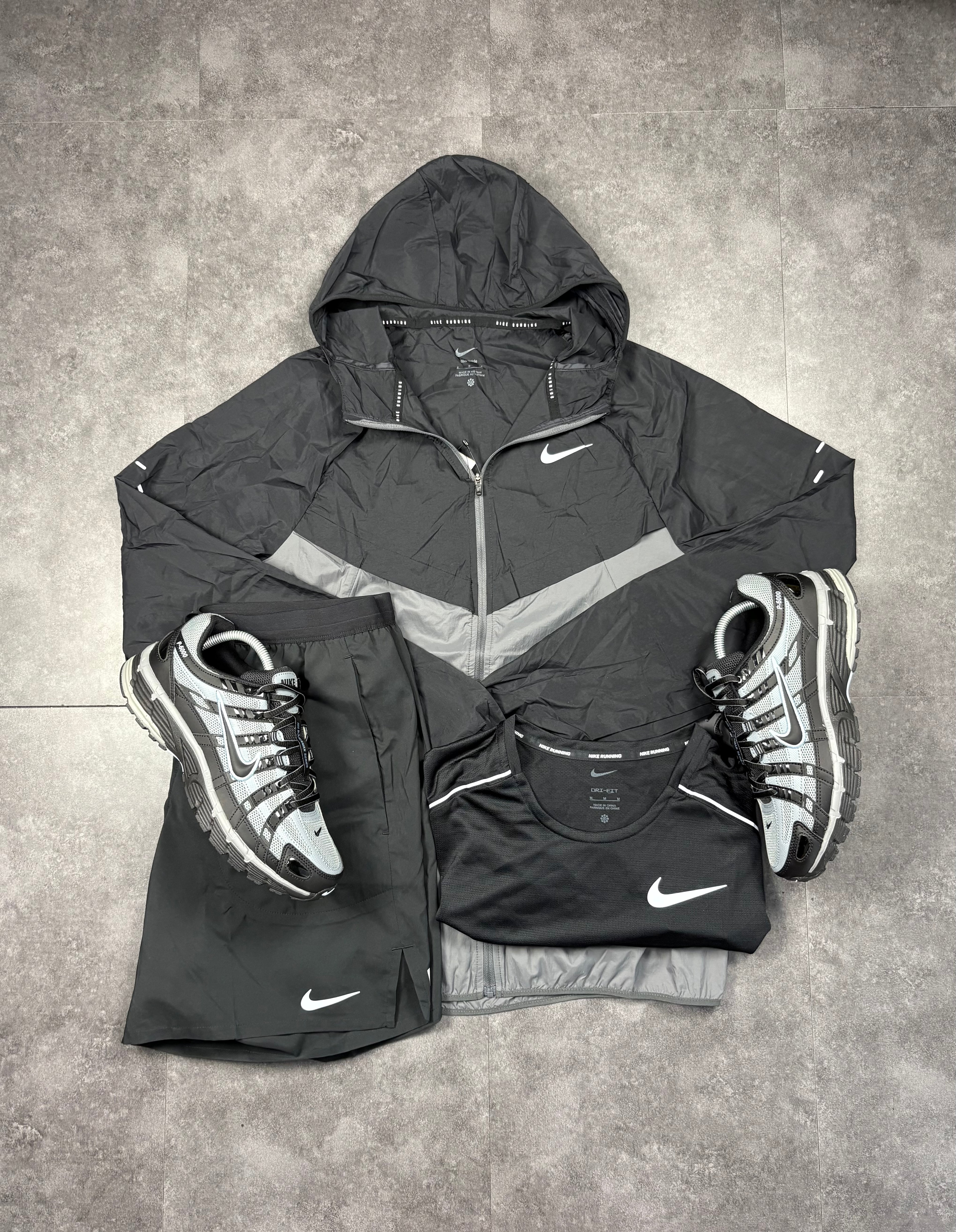 Black nike uv set (3pc)