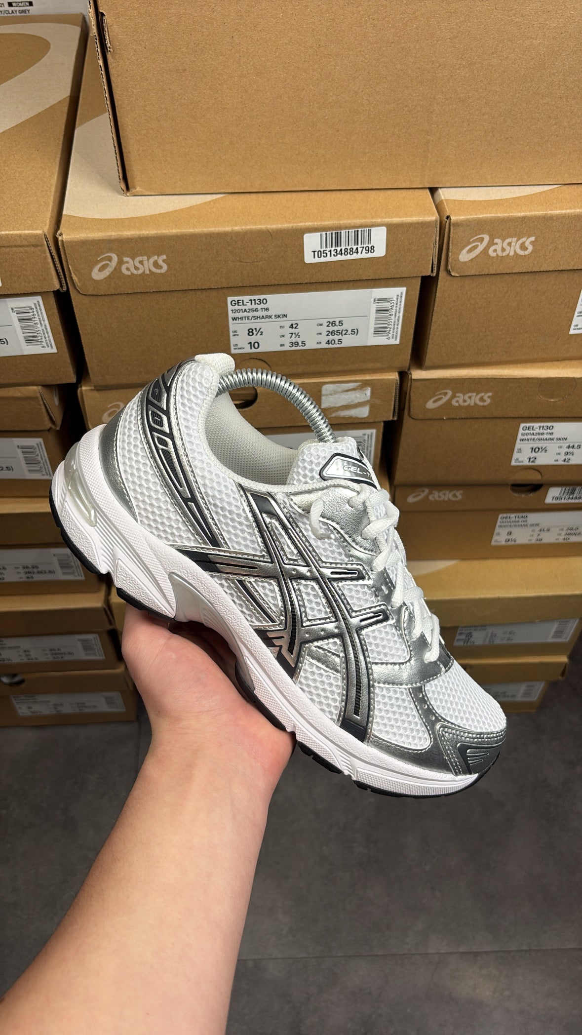 ASICS gel 1130 "Pure Silver"