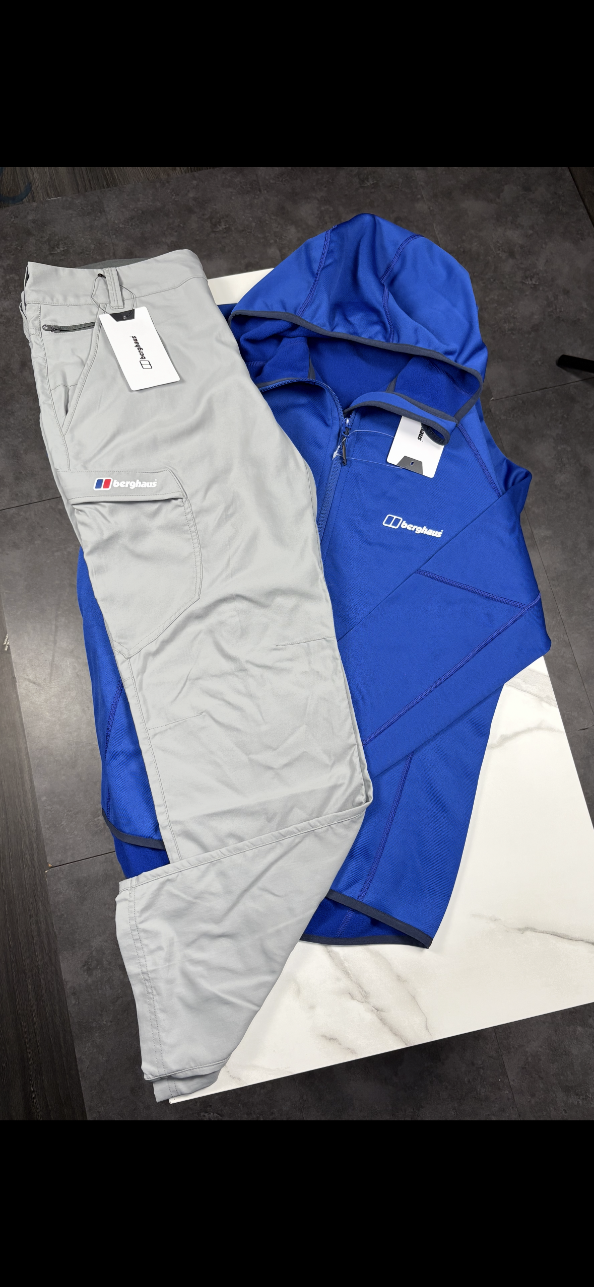 Mens blue berghaus jacket