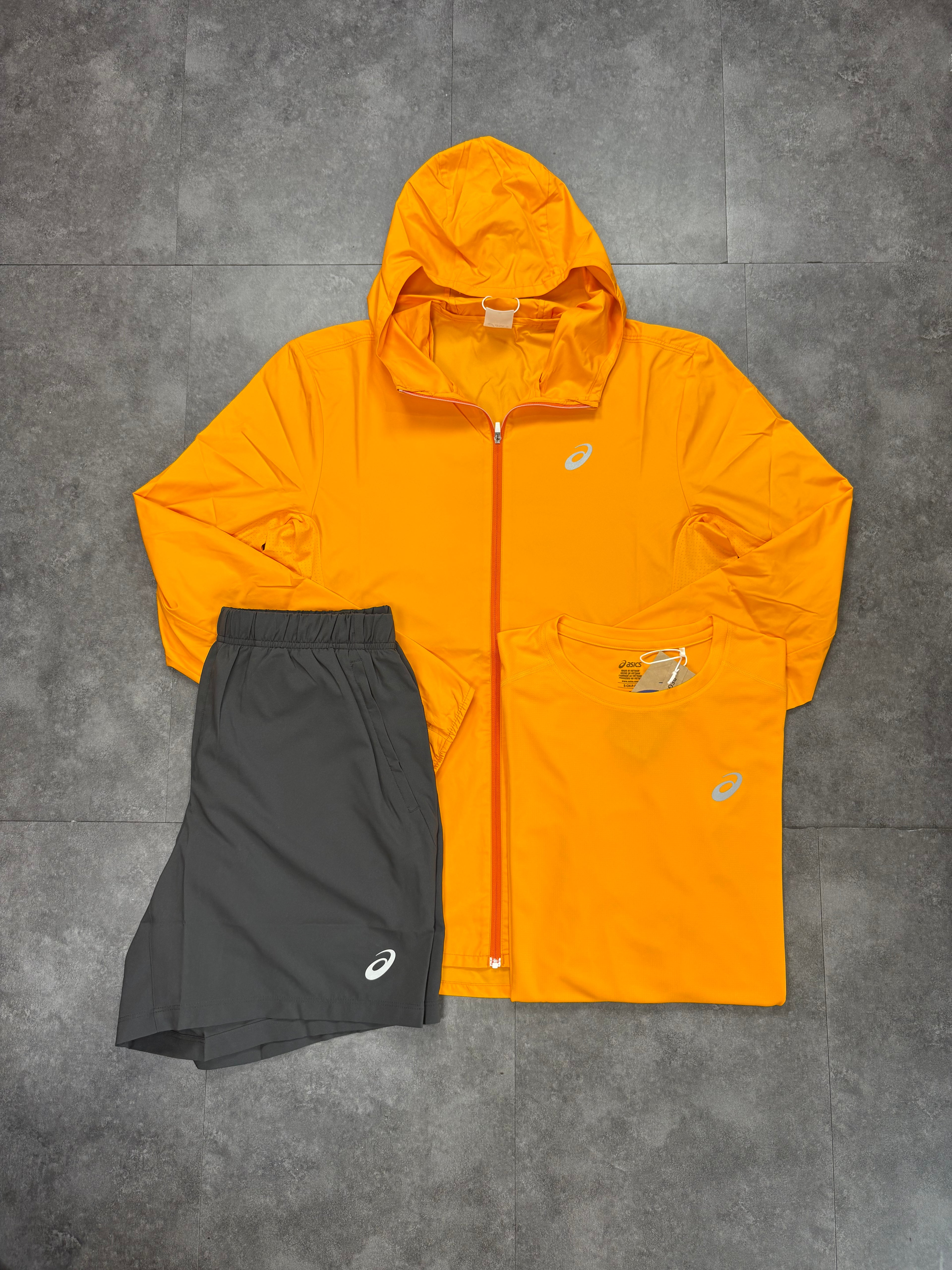 ASICS short set "Orange"