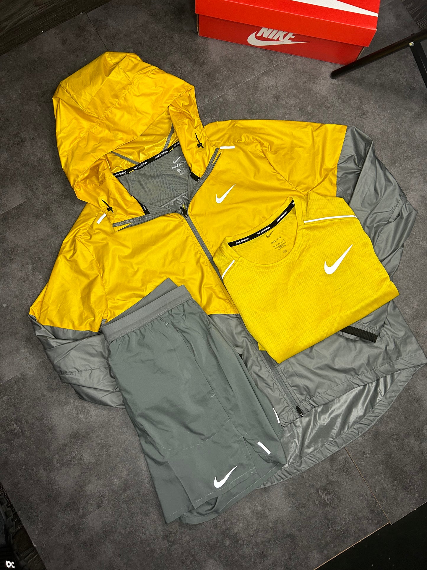 Og yellow miller short set