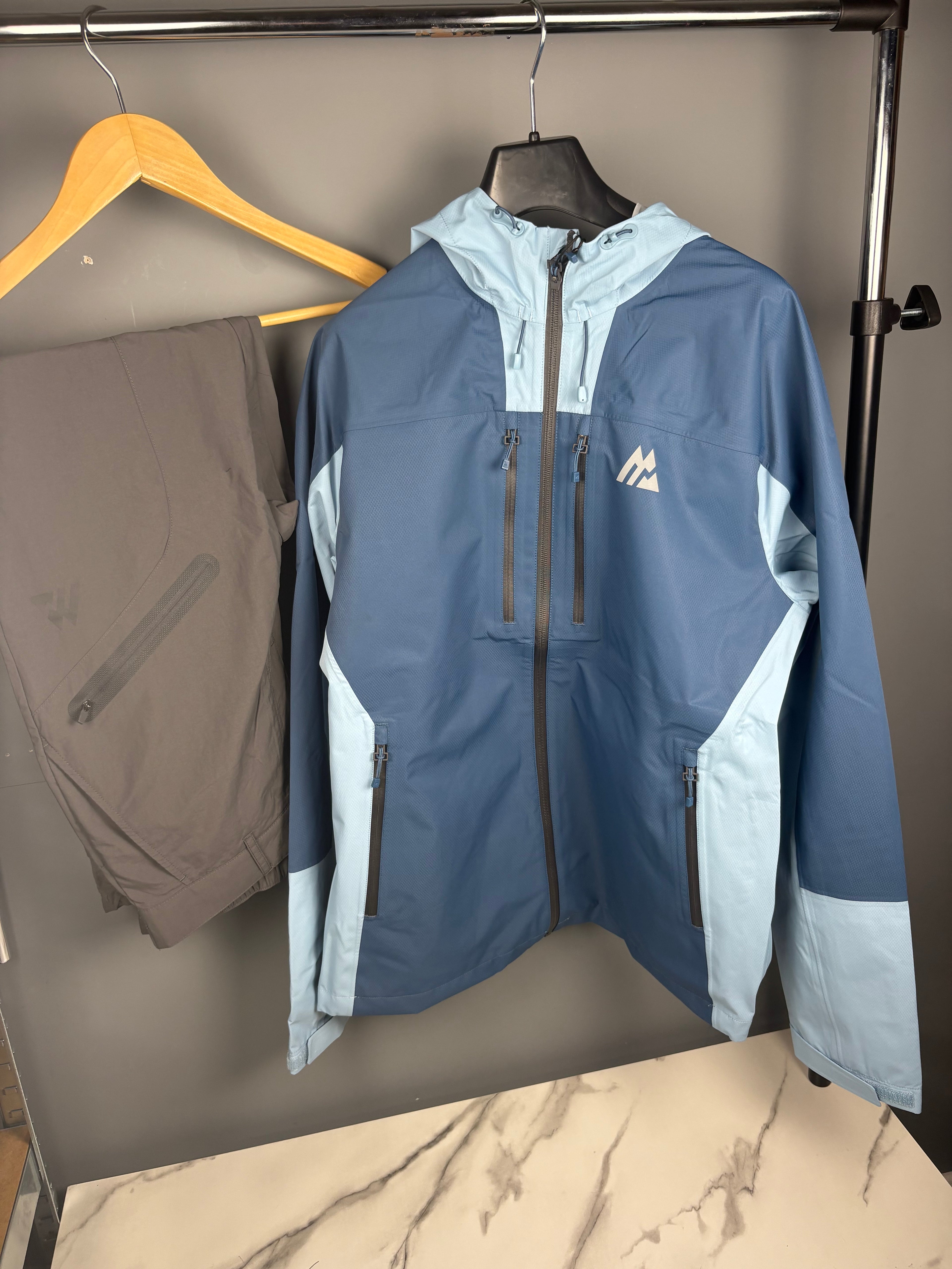 Steel blue/Grey montirex waterproof set