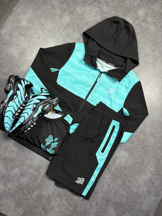 22PERFORM Black Aqua tech 3 piece (PRE ORDER)