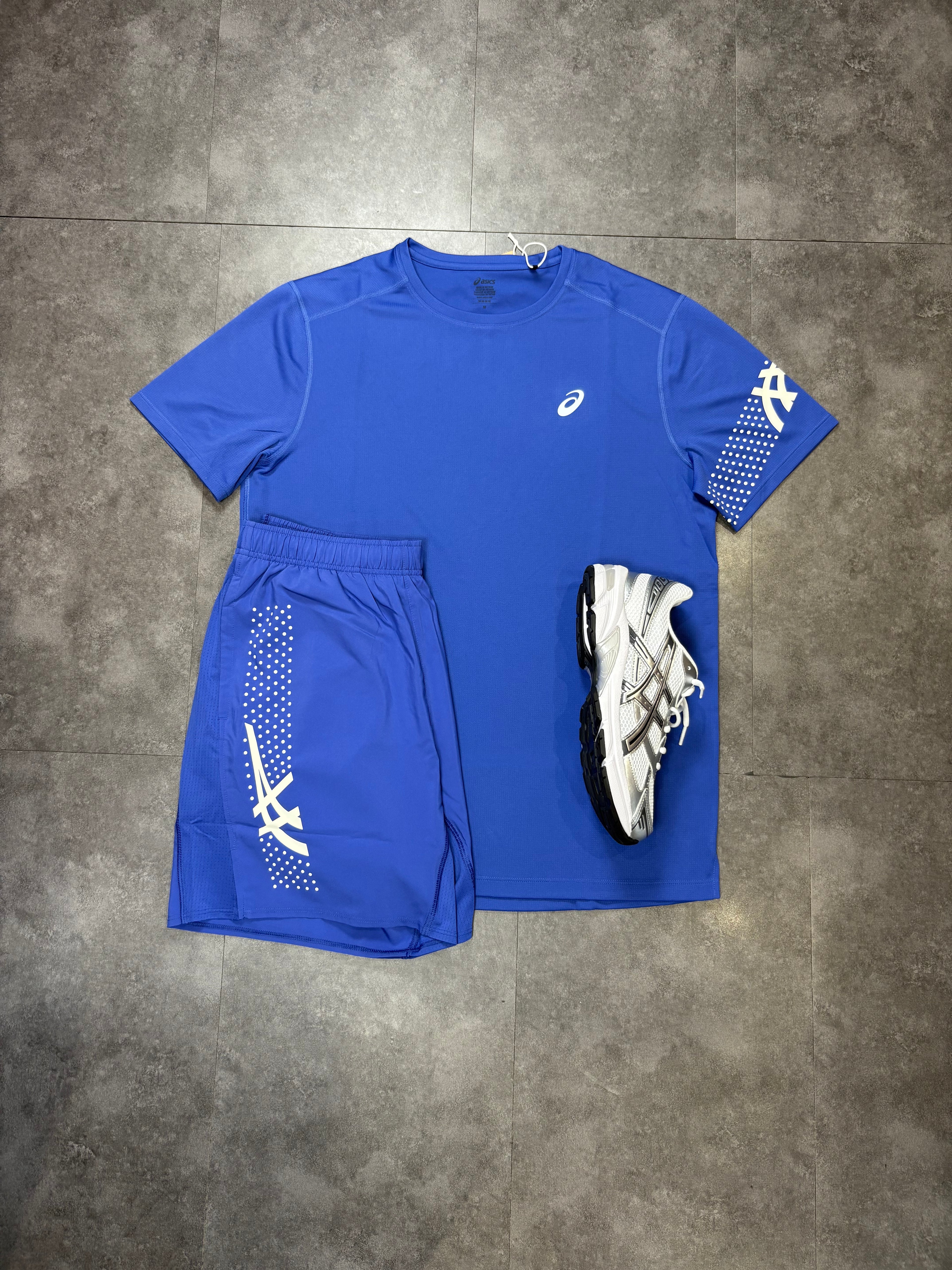 ASICS short set "Blue"