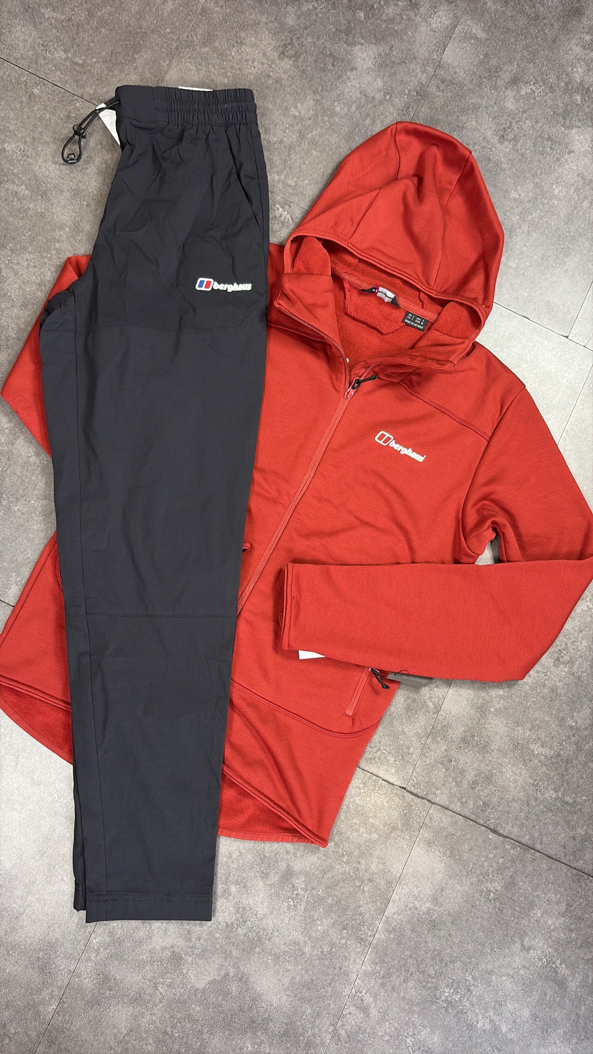 Berghaus fleece tracksuit "red planet"