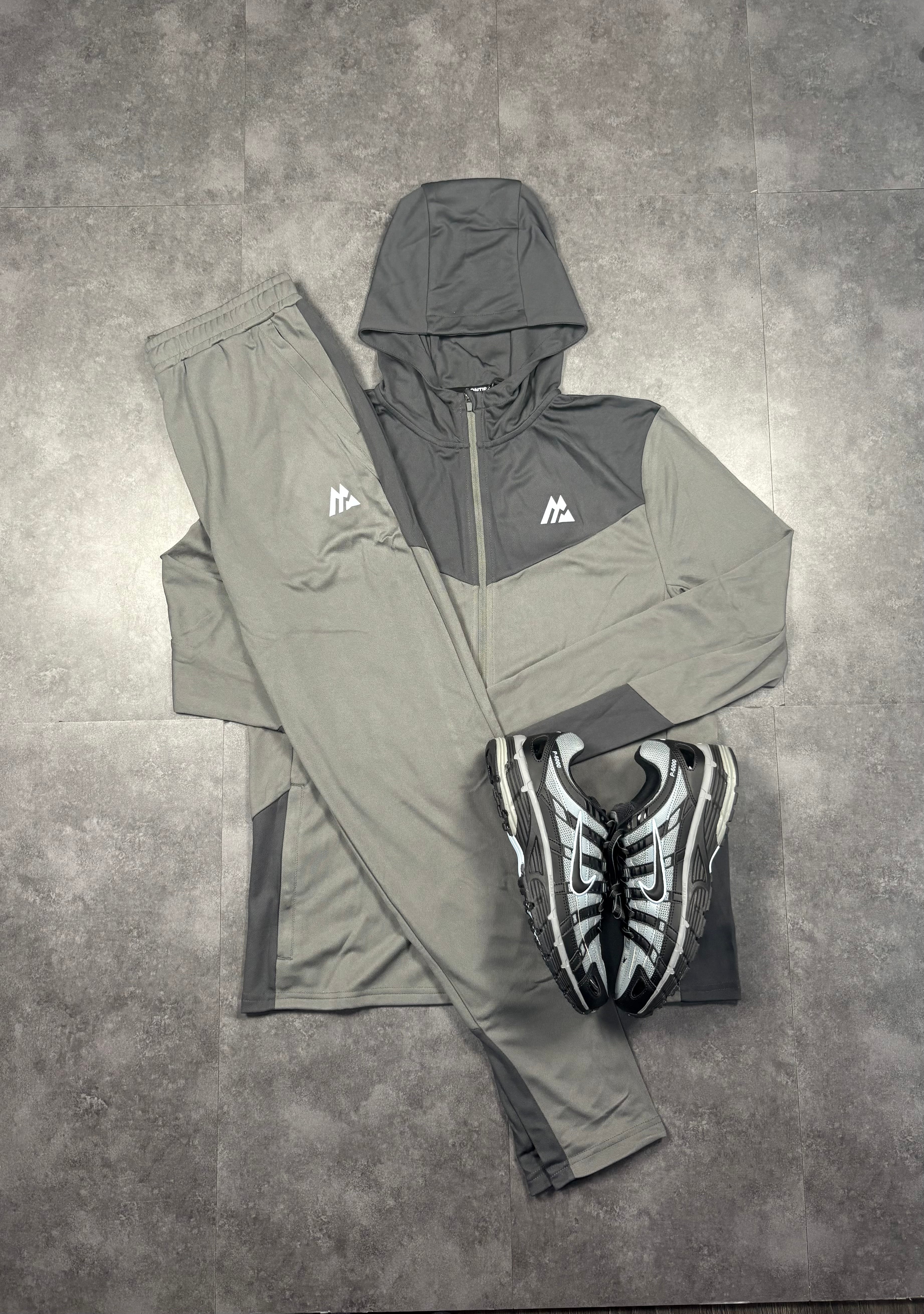 Grey/light grey montirex tracksuit