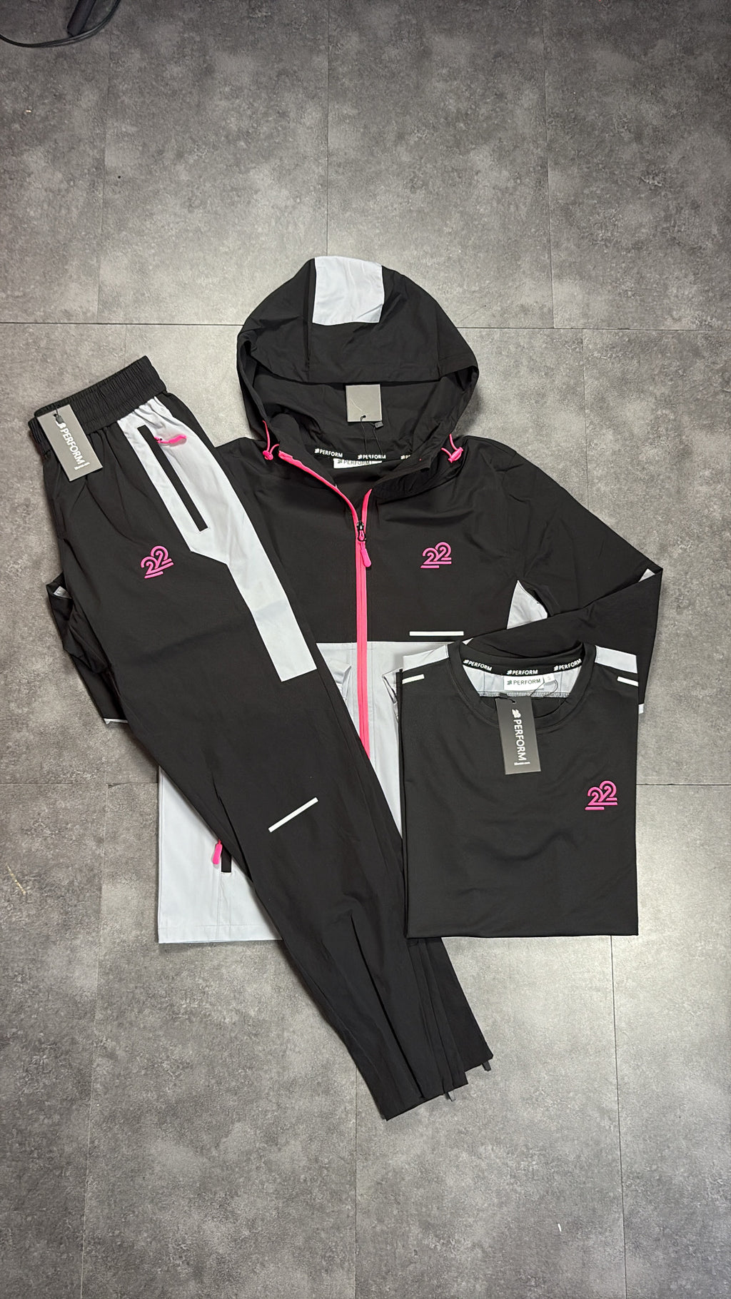 22Union cuban set "Laser Pink"