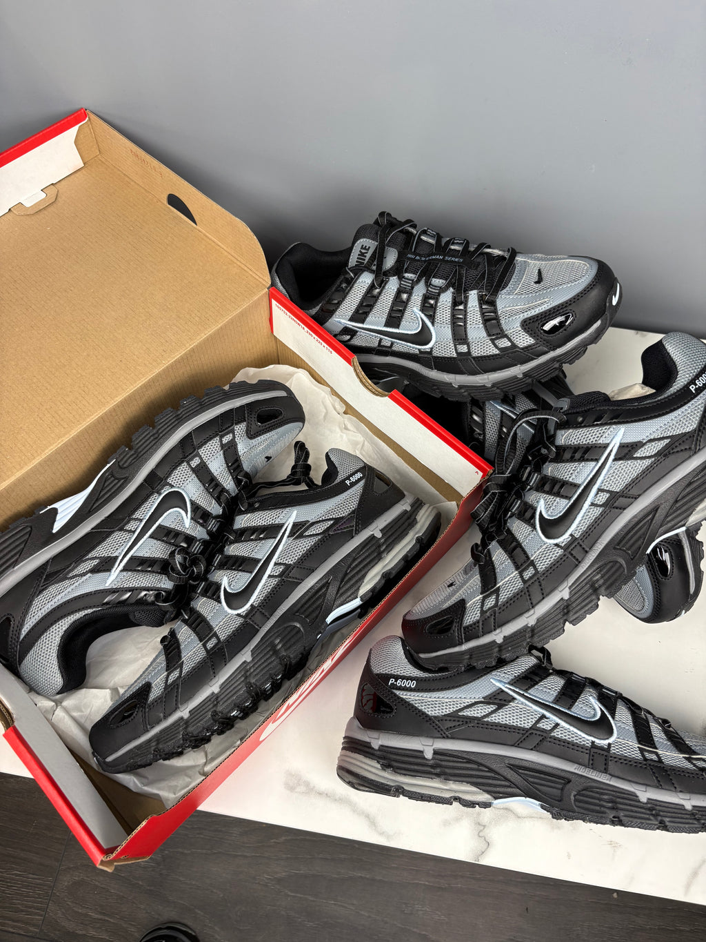 Black cool grey p6000 nike