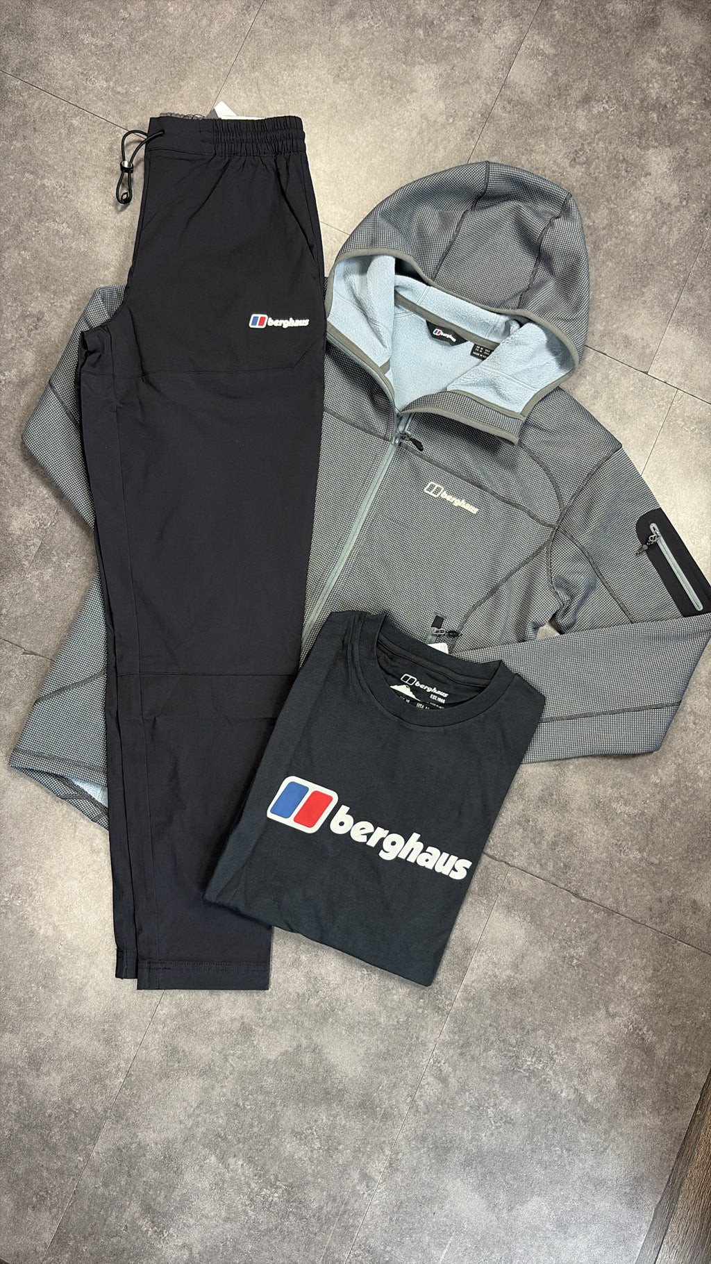 Berghaus cushion tracksuit "grey/black"