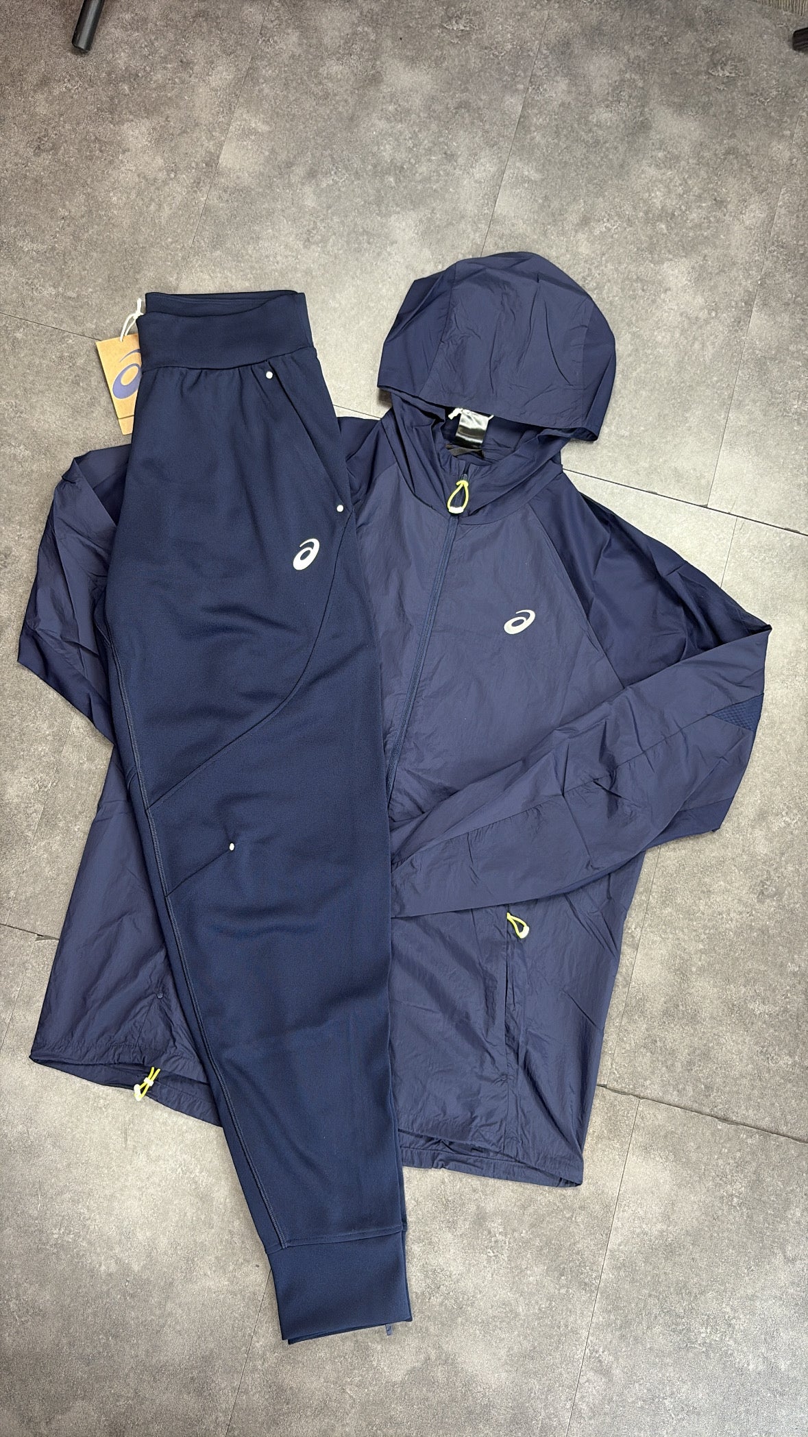 ASICS road tracksuit "navy"