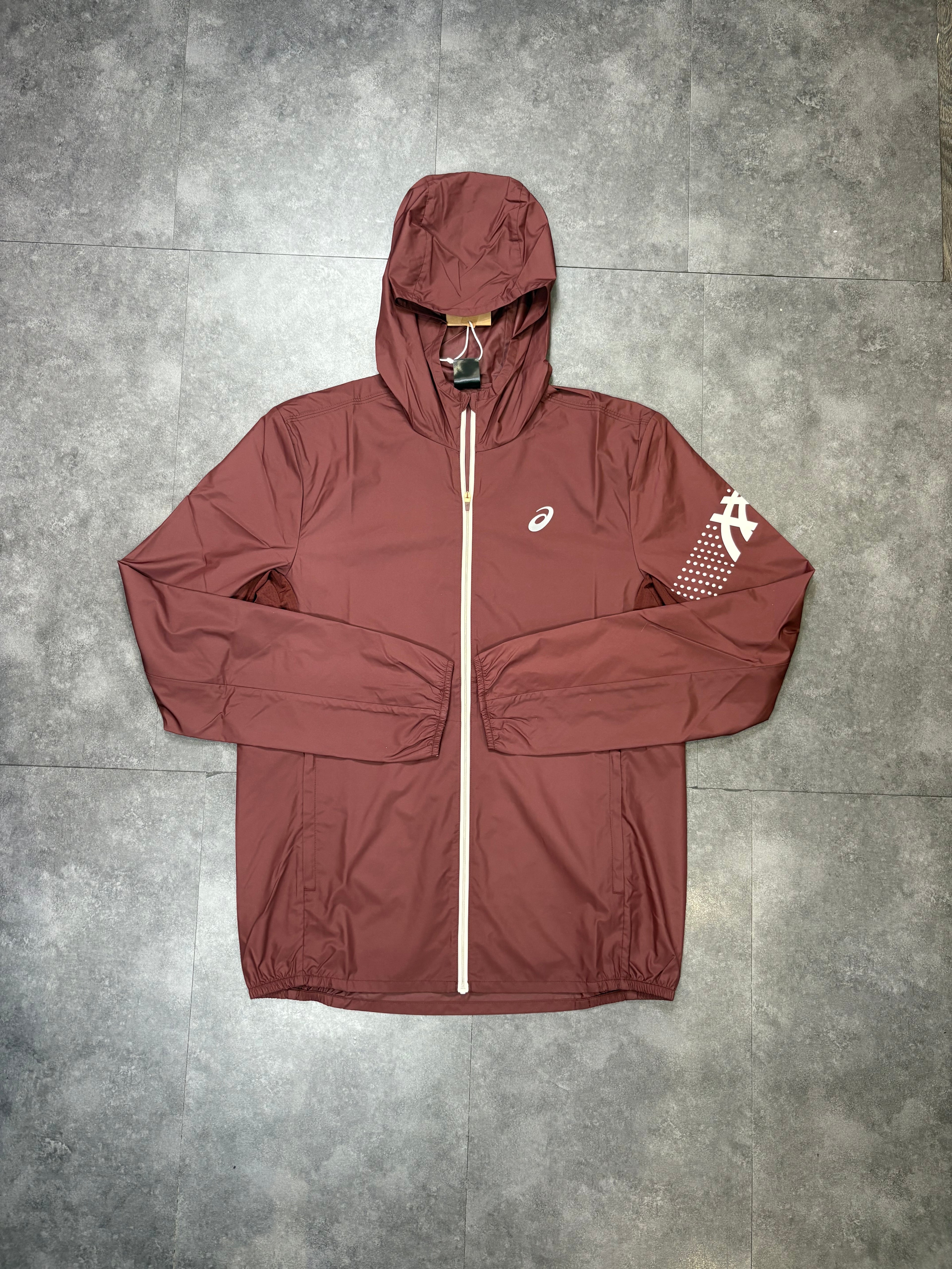 ASICS icon jacket "Maroon"