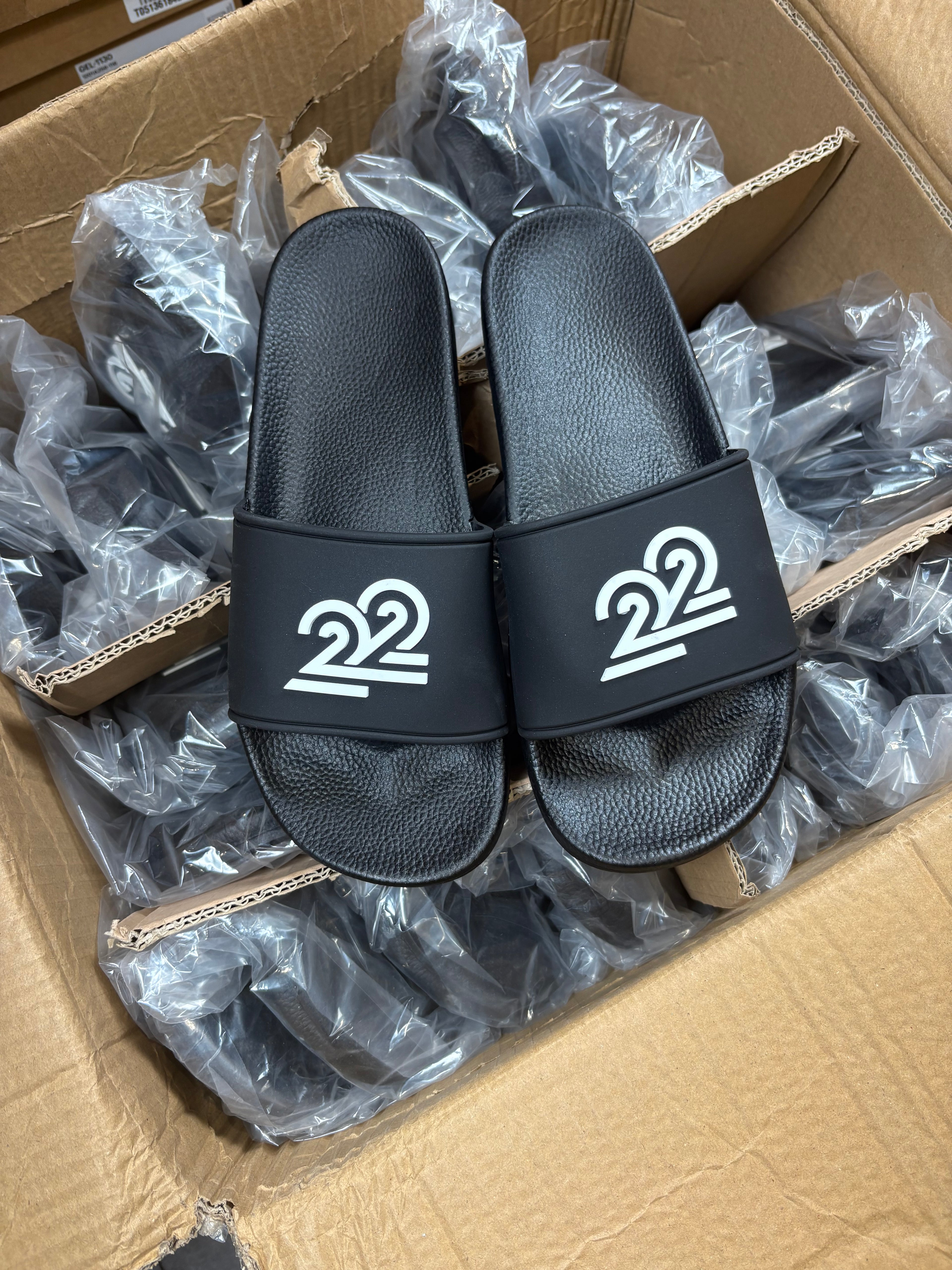 22Union sliders "Jet Black"