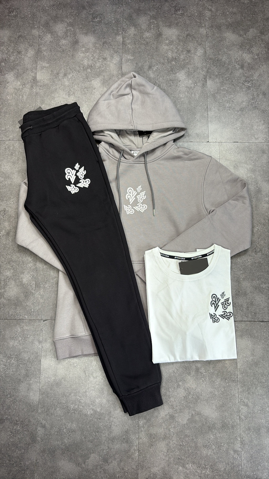 22Union hoodie tracksuit "wolf grey"