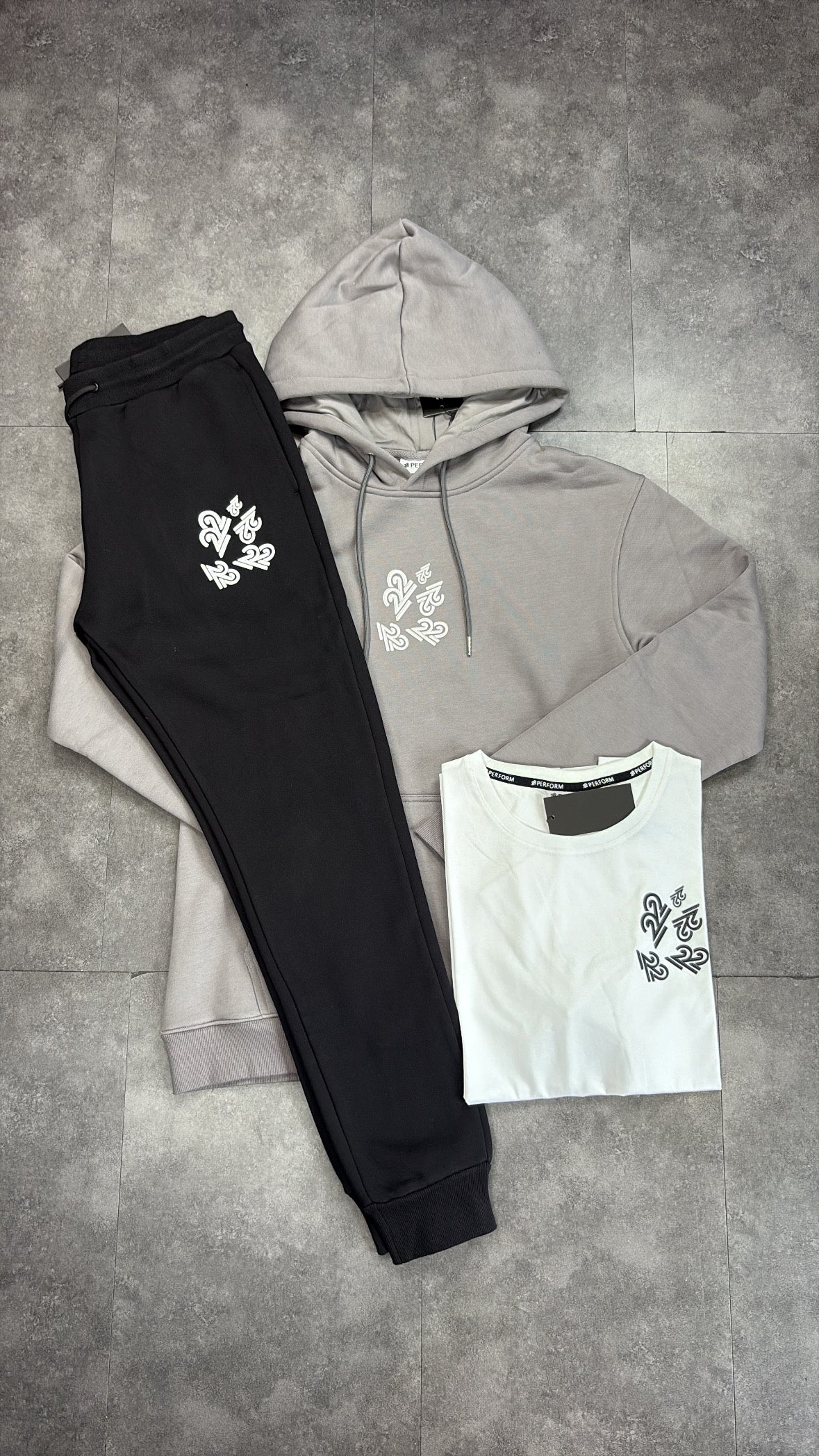 22Union hoodie tracksuit "wolf grey"