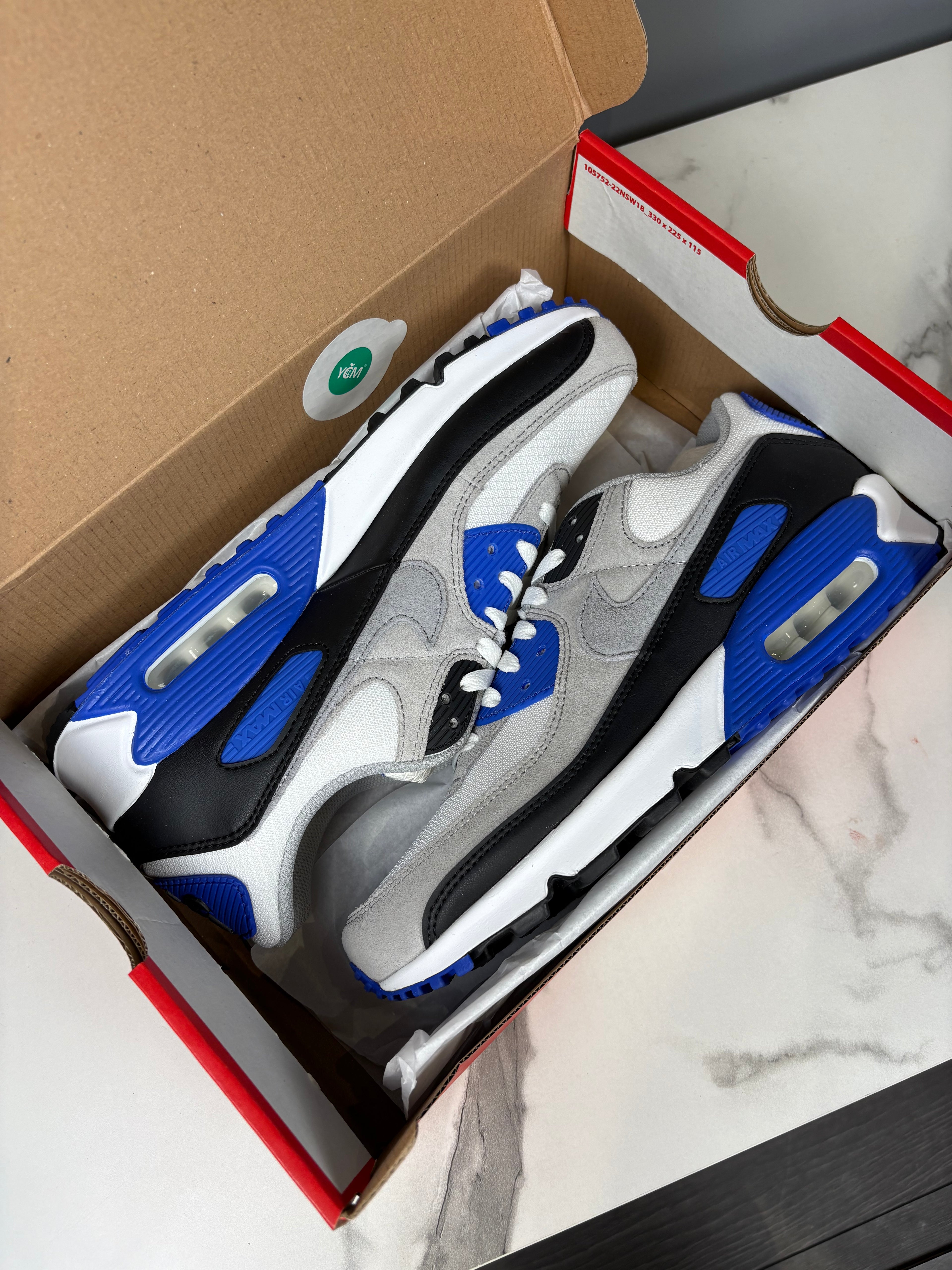 Royal blue air max 90