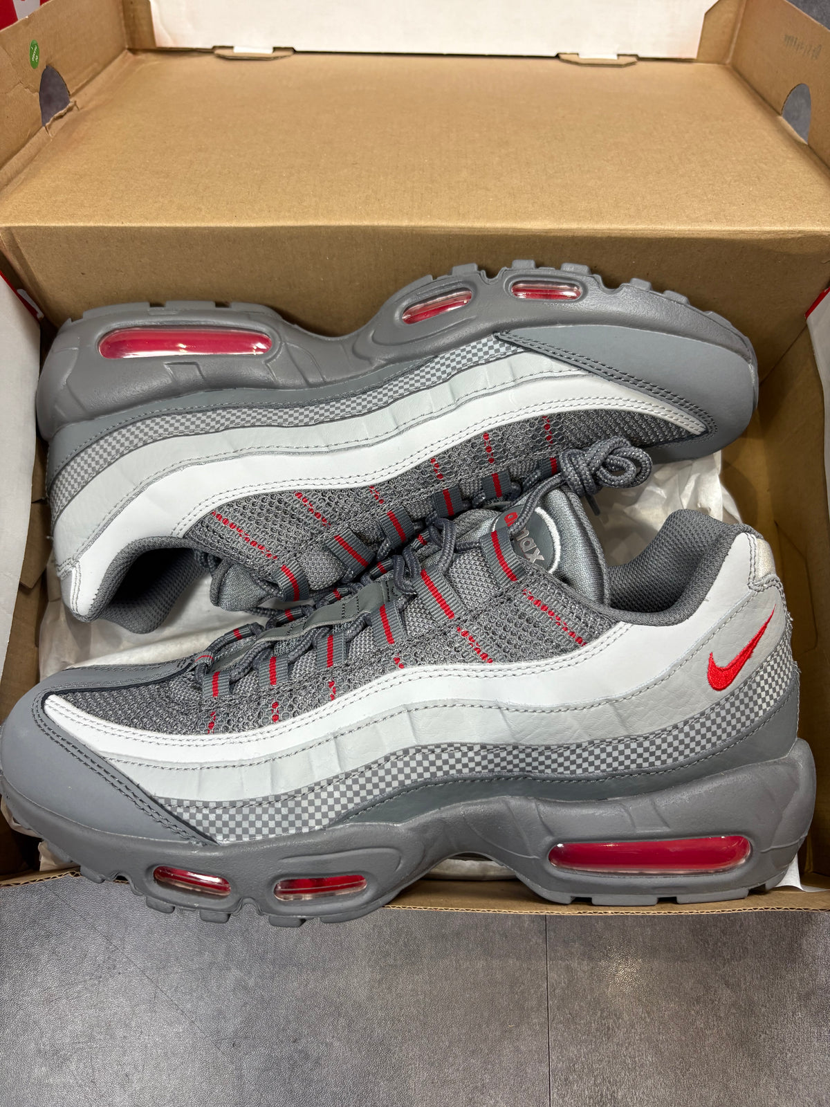 Air max 95- university red/grey 2021