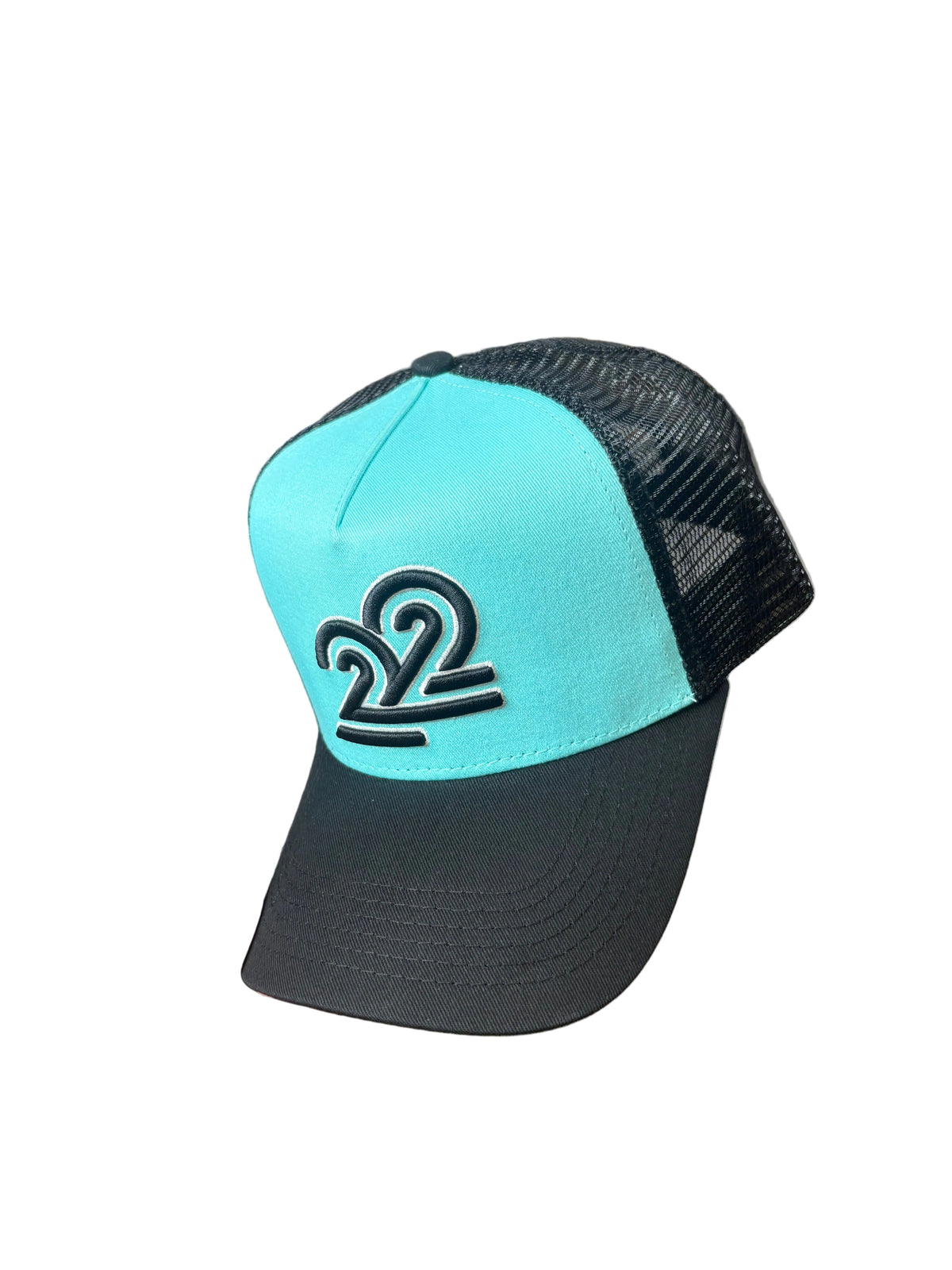 22Union cap "Tiffany/Black"
