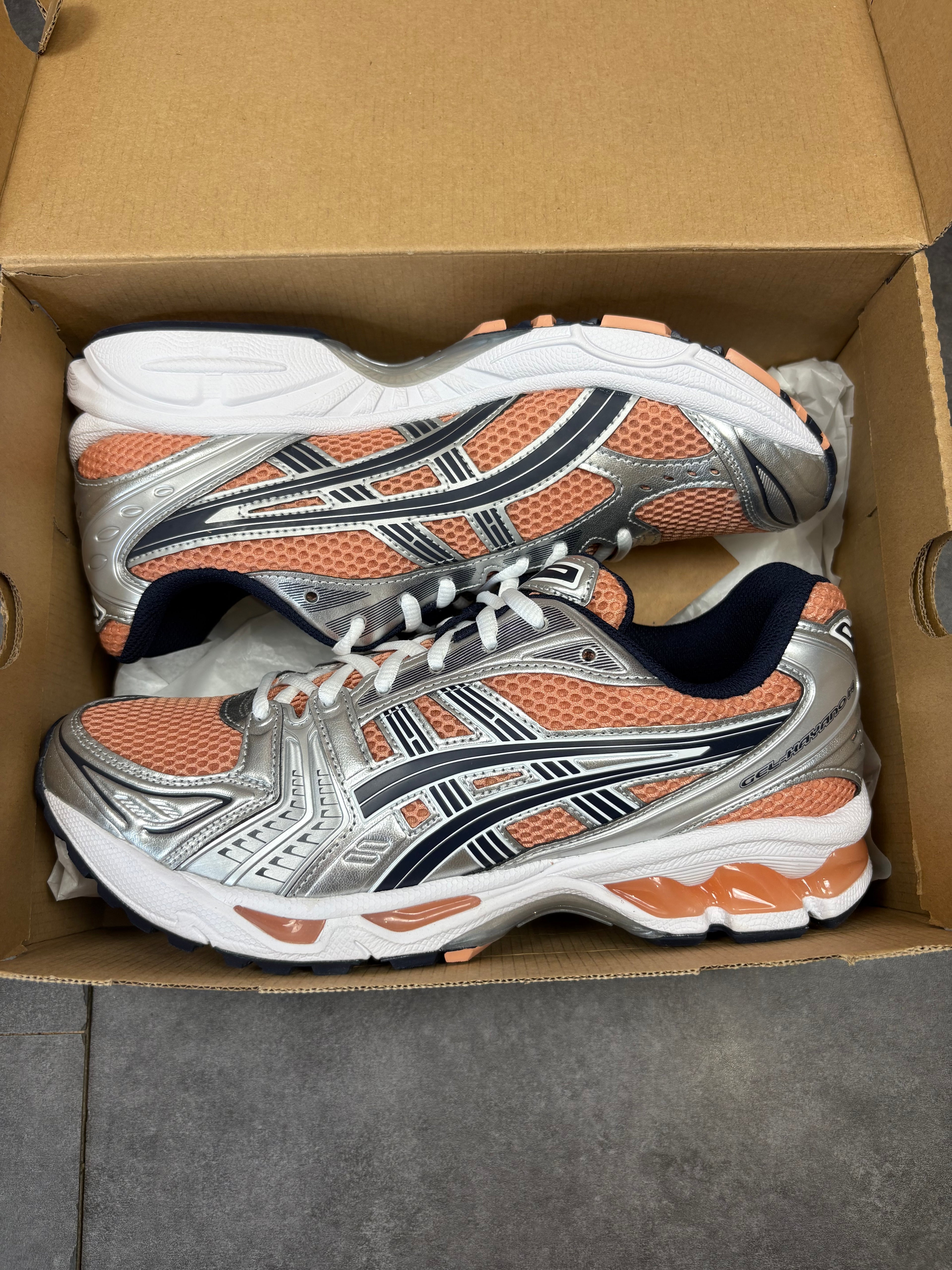 ASICS gel keyano "sepia/Pure silver