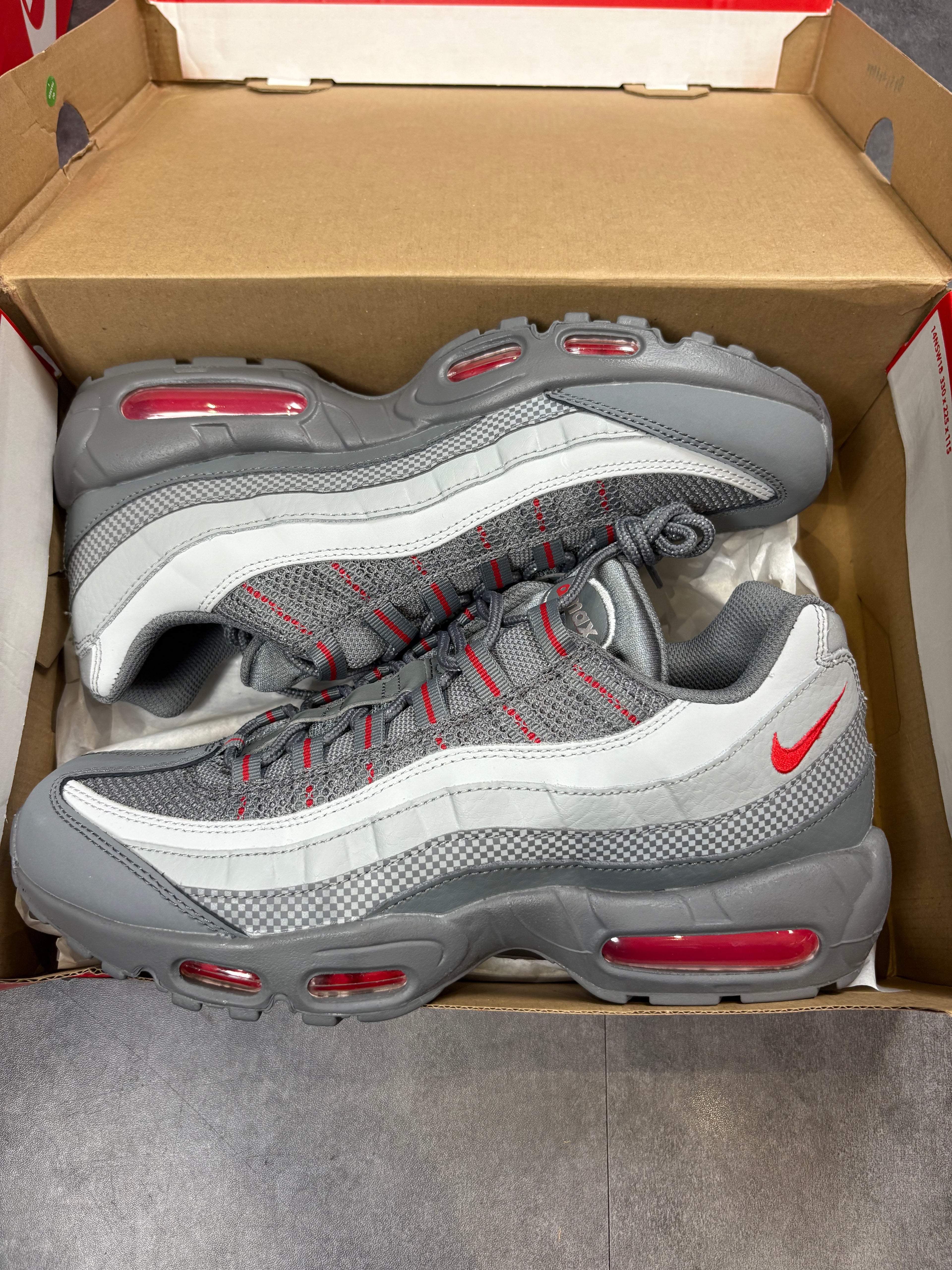 Air max 95- university red/grey 2021