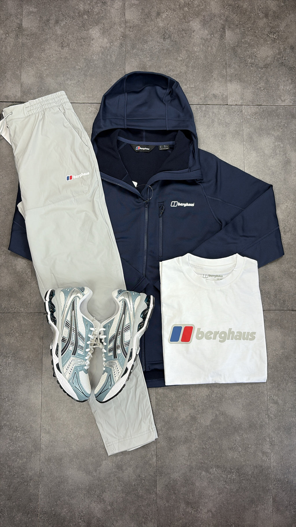 Berghaus fleece tracksuit "navy/grey"