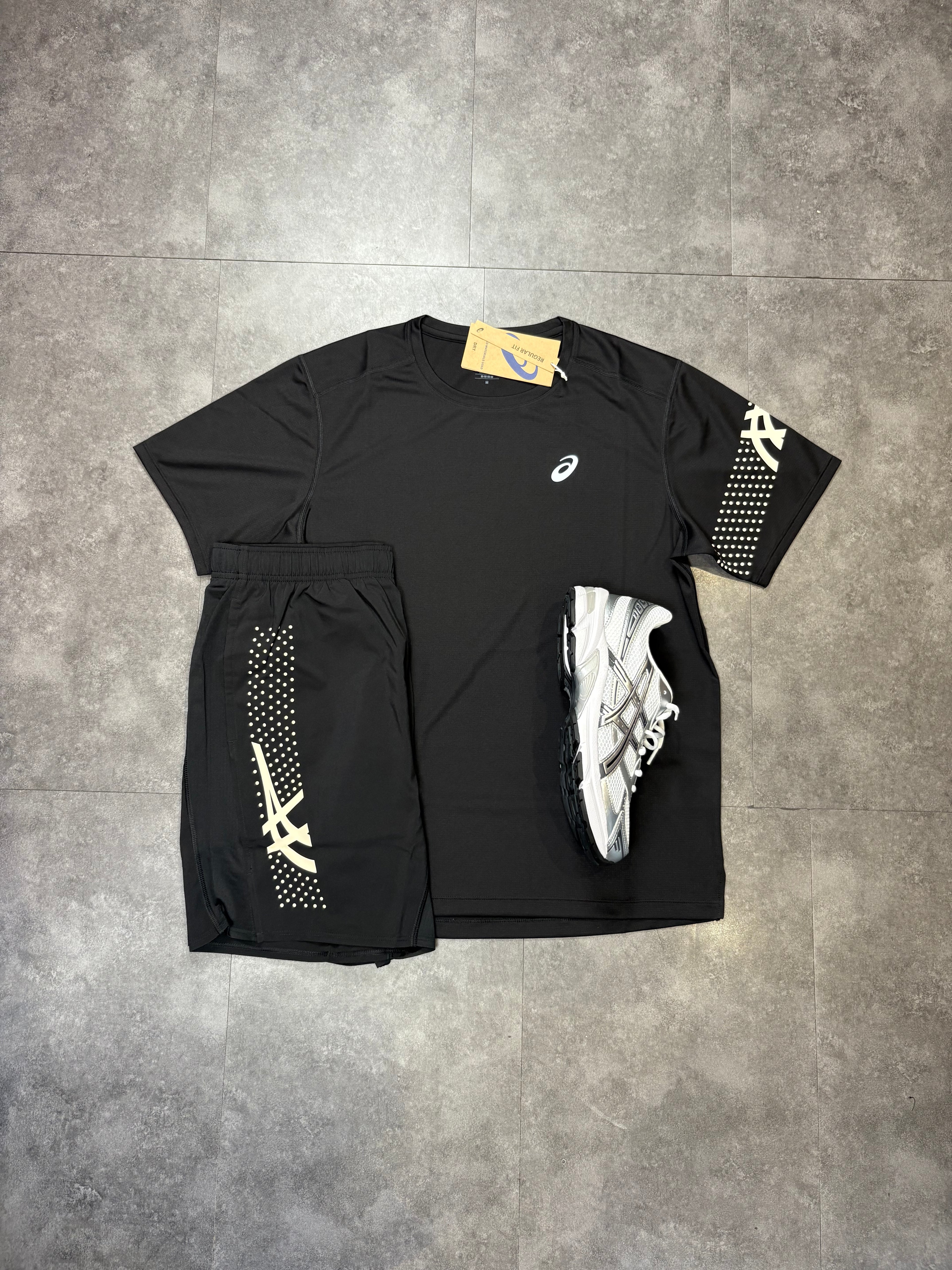 ASICS short set "Black"