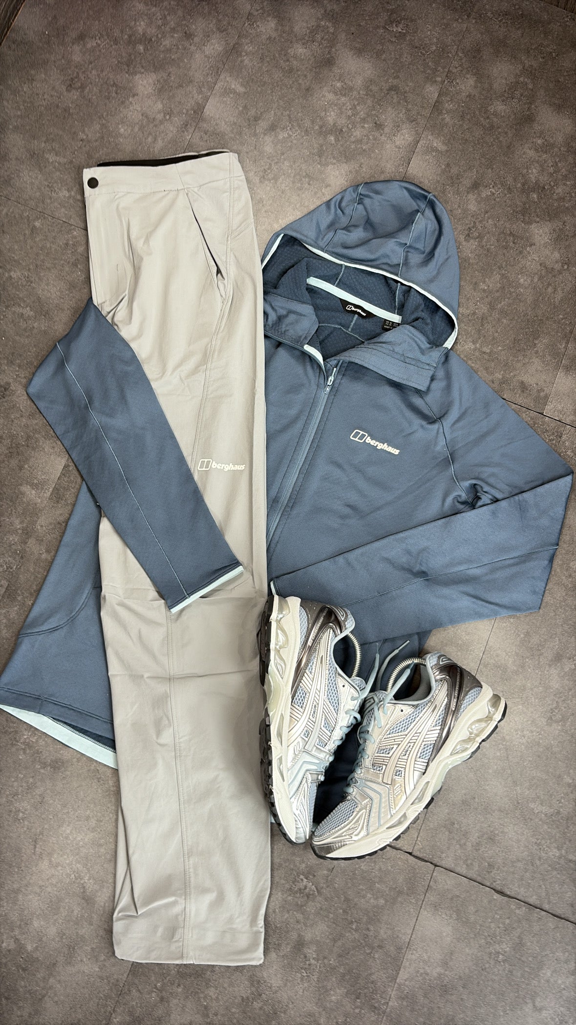 Berghaus fleece tracksuit "dark blue/Grey"
